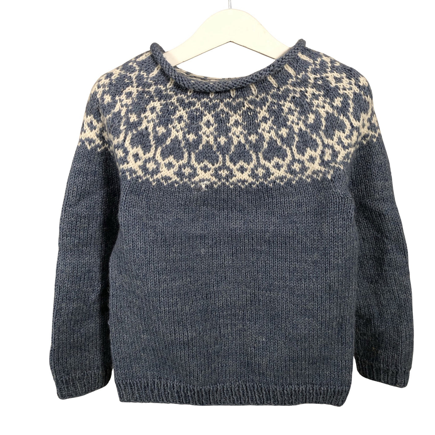 Unisex Handmade - Sweater, size 104 - 110 - Blue (1)