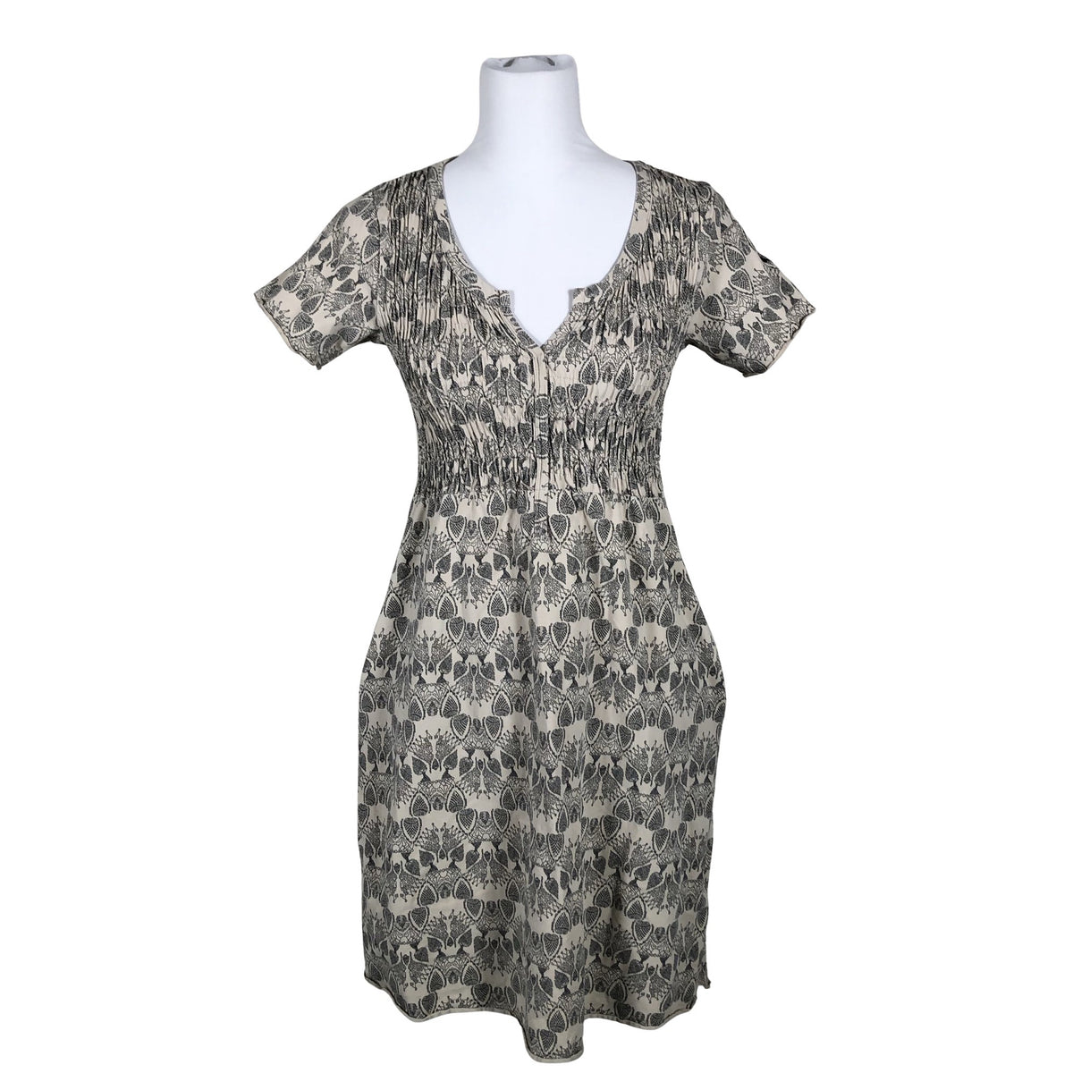 Unisex House of Lola - Tricot dress, size 36 - Beige (1)