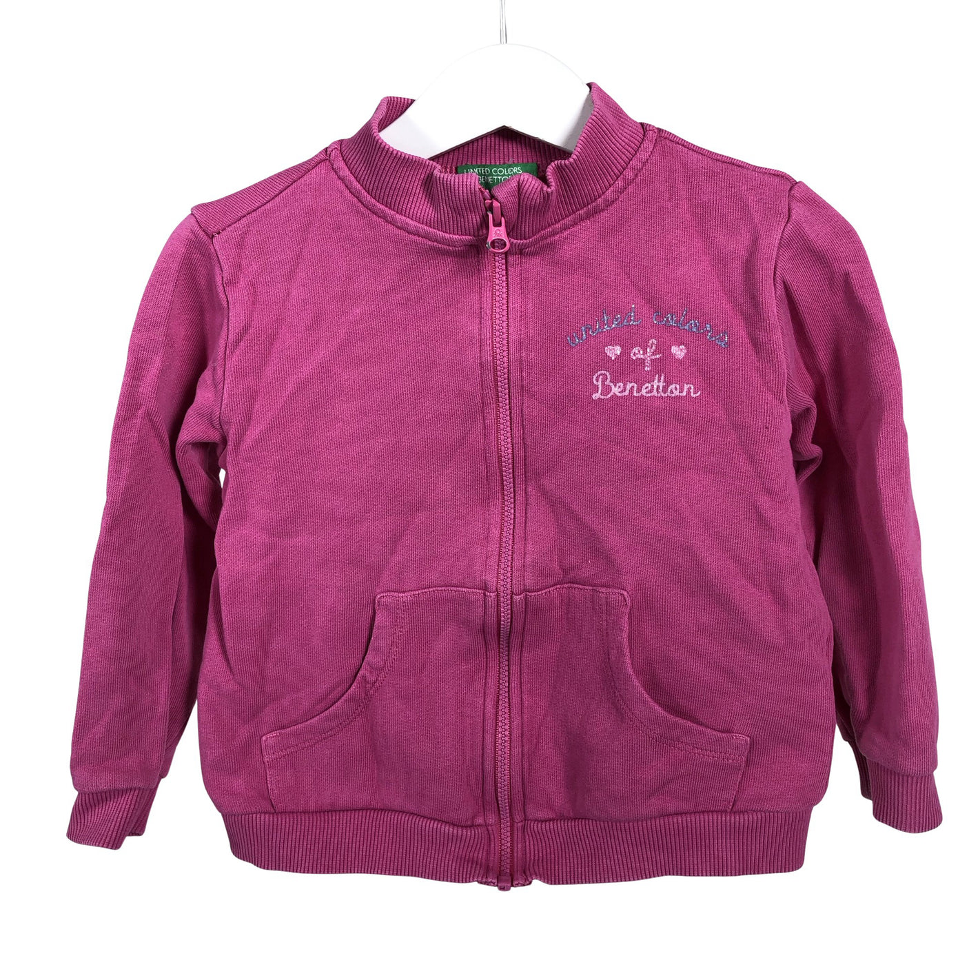Unisex Benetton - Sweatshirt, size 92 - 98 - Pink (1)