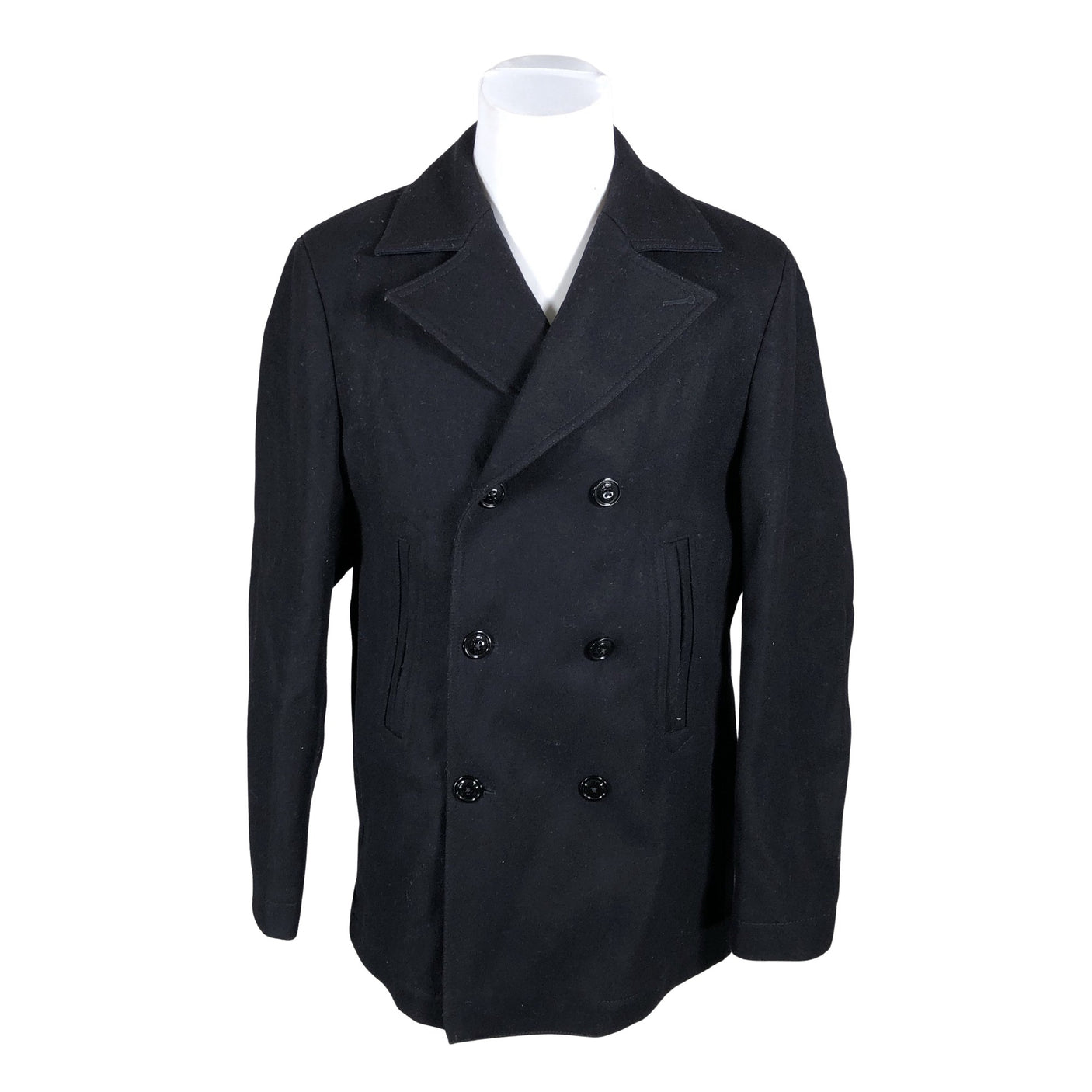 Unisex Tommy Hilfiger - Wool coat, size L - Blue (1)