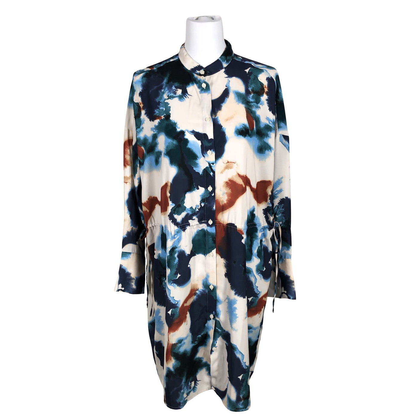 Unisex Lindex - Schiffon dress, size 40 - Blue (1)