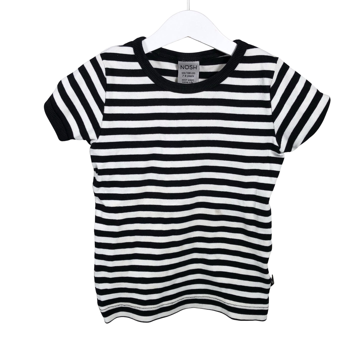 Unisex NOSH - T-shirt, size 122 - 128 - Black (1)