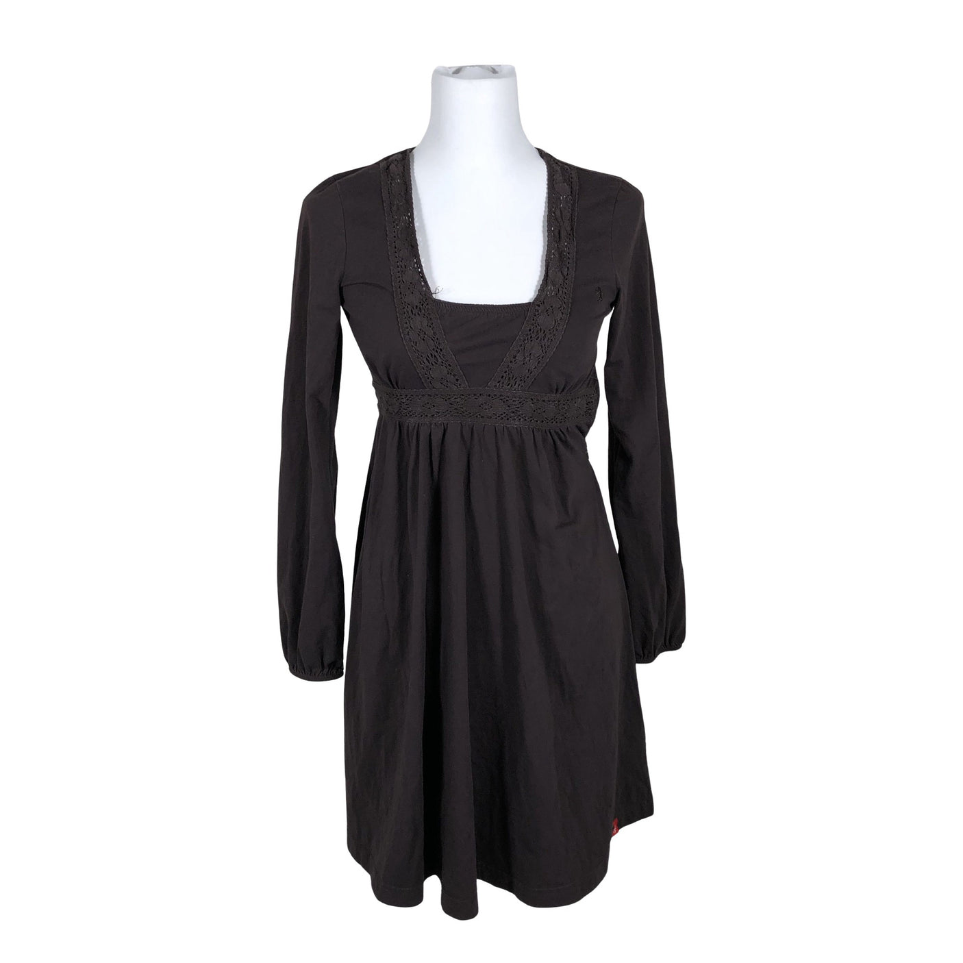 Unisex Esprit - Tricot dress, size 36 - Brown (1)