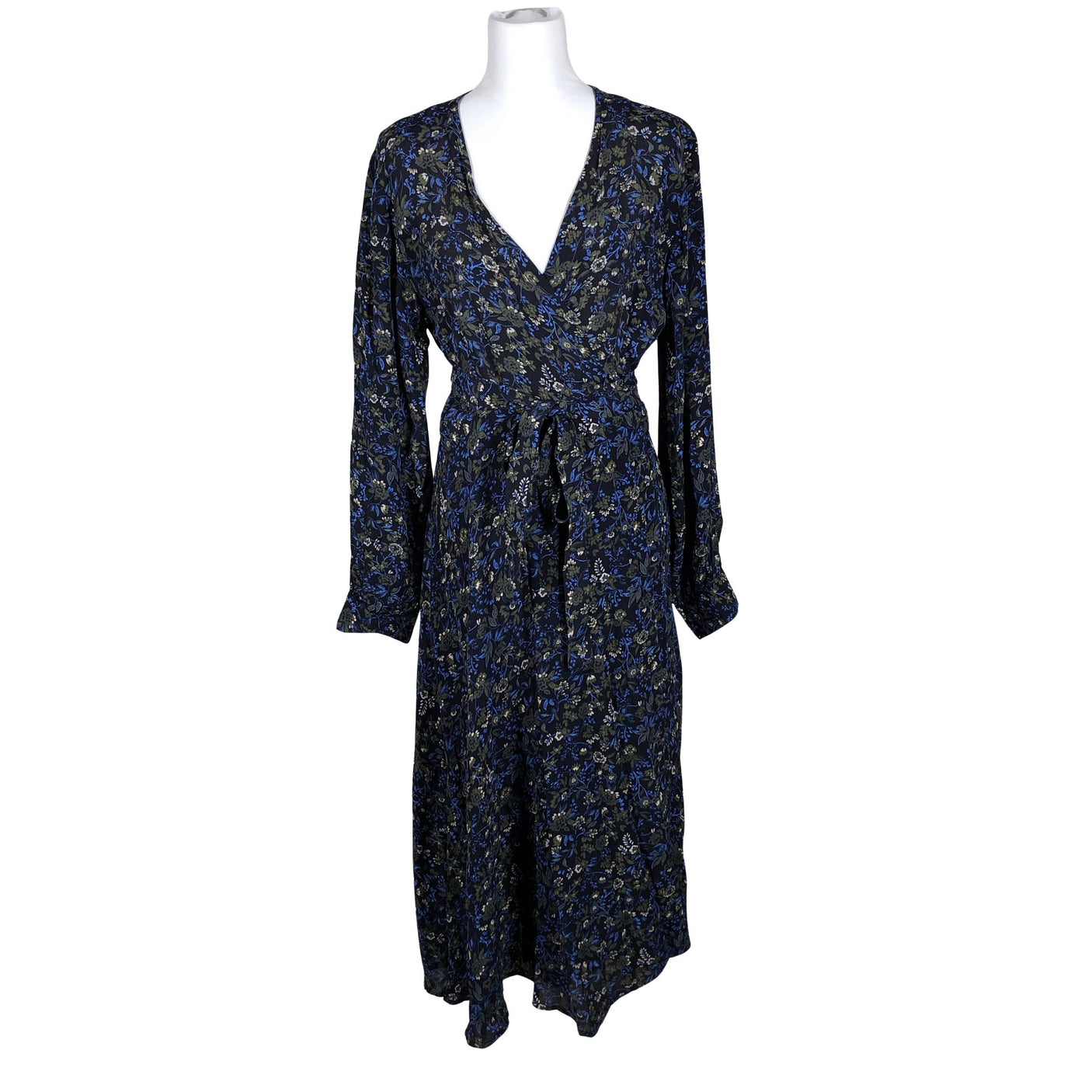 Unisex Your Face - Schiffon dress, size 40 - Blue (1)