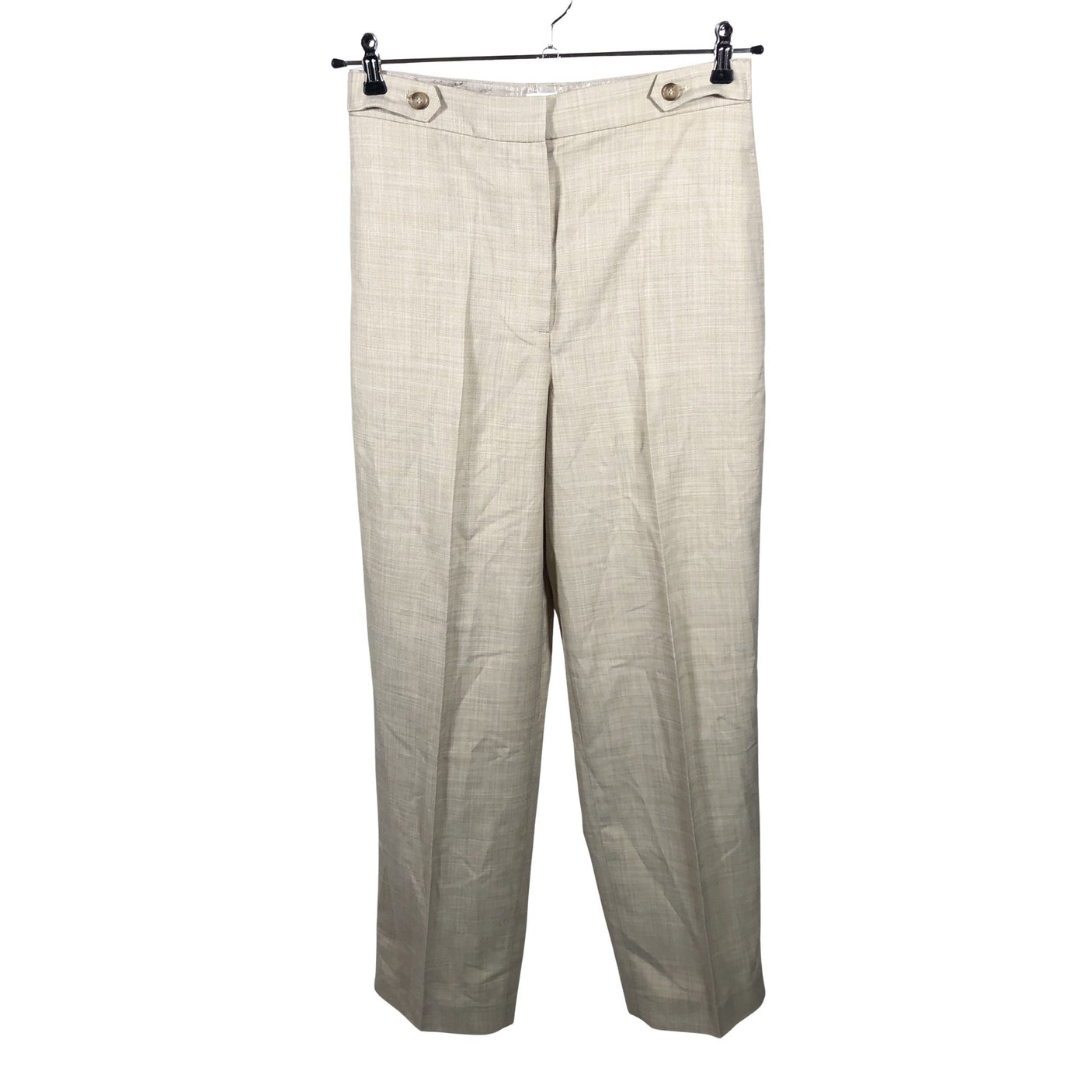 Unisex By Malina - Straight leg trousers, size 38 - Beige (2)