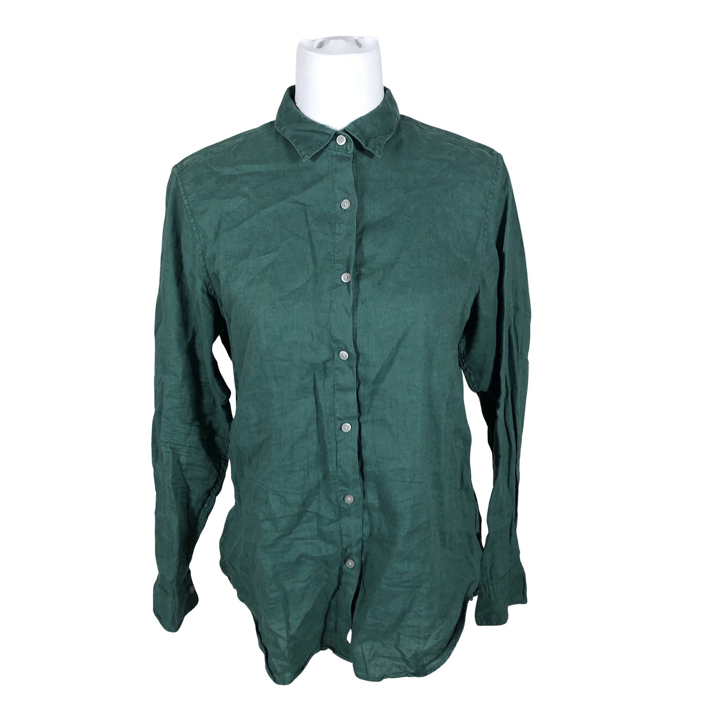 Unisex Uniqlo - Blouse, size 38 - Green (2)