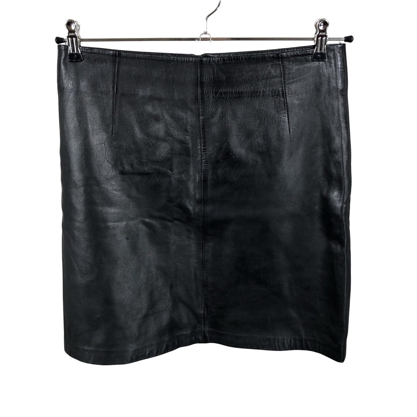 Unisex Cristelle&co - Leather skirt, size 38 - Black (2)
