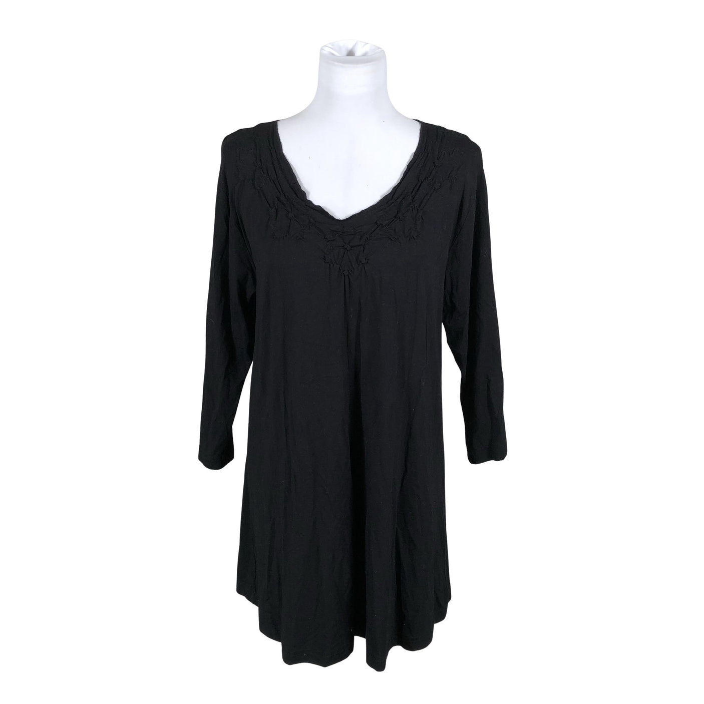 Unisex Almia - Tricot tunic, size 40 - Black (1)