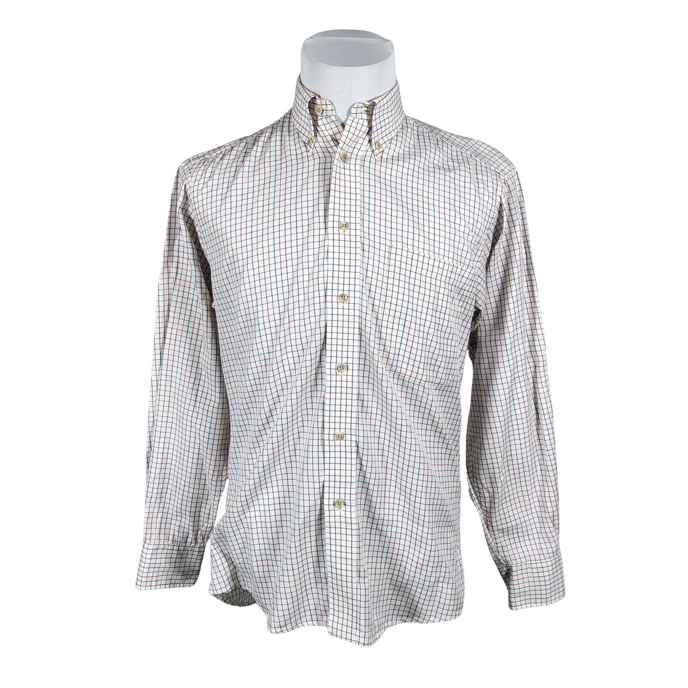 Unisex Stenströms - Collared shirt, size S - White (1)