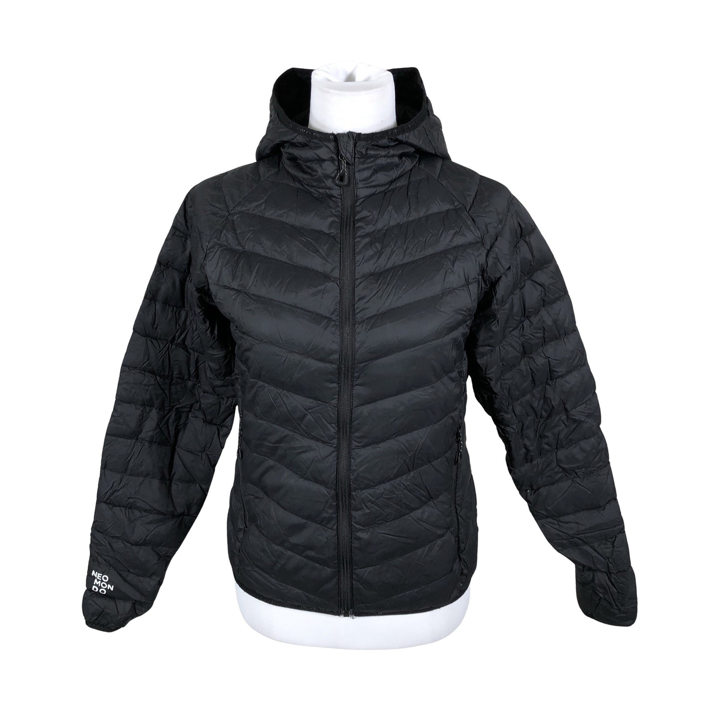 Unisex Neomondo - Light down jacket, size 36 - Black (1)
