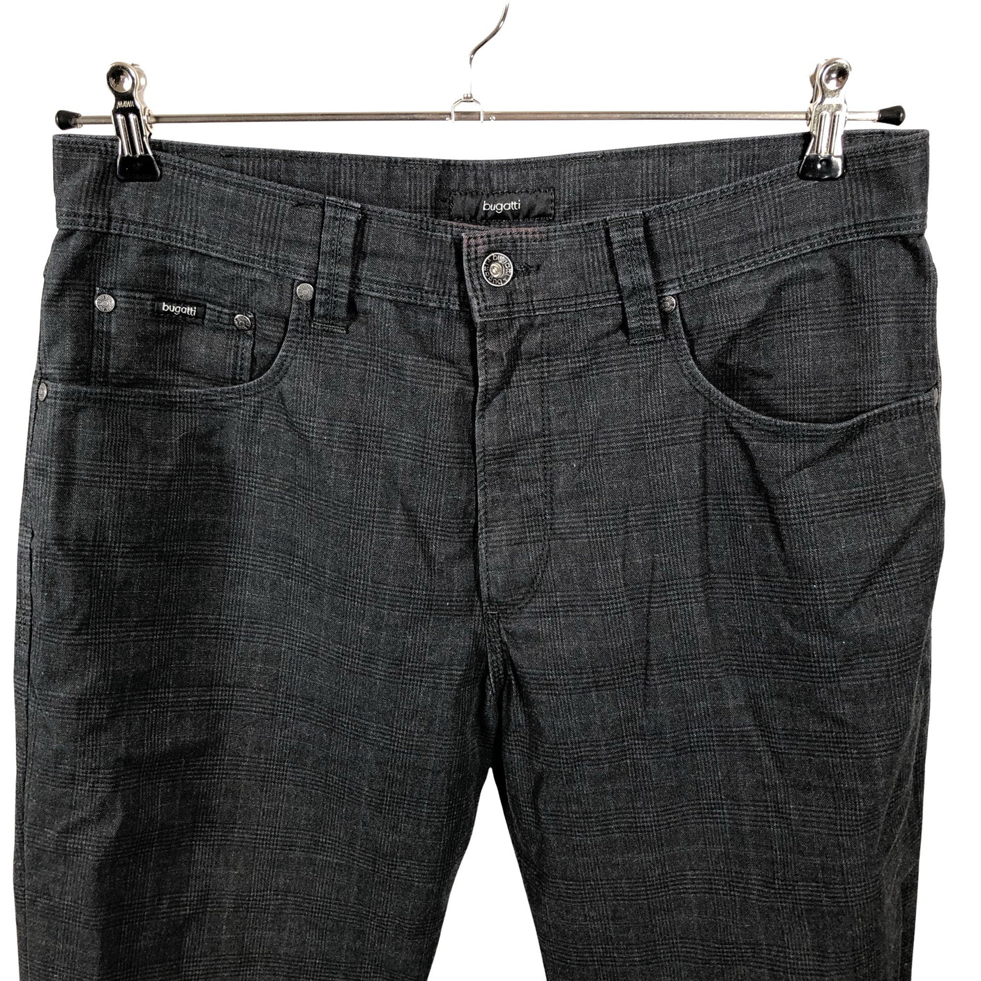 Unisex Bugatti - Slacks, size W34 - Gray (3)