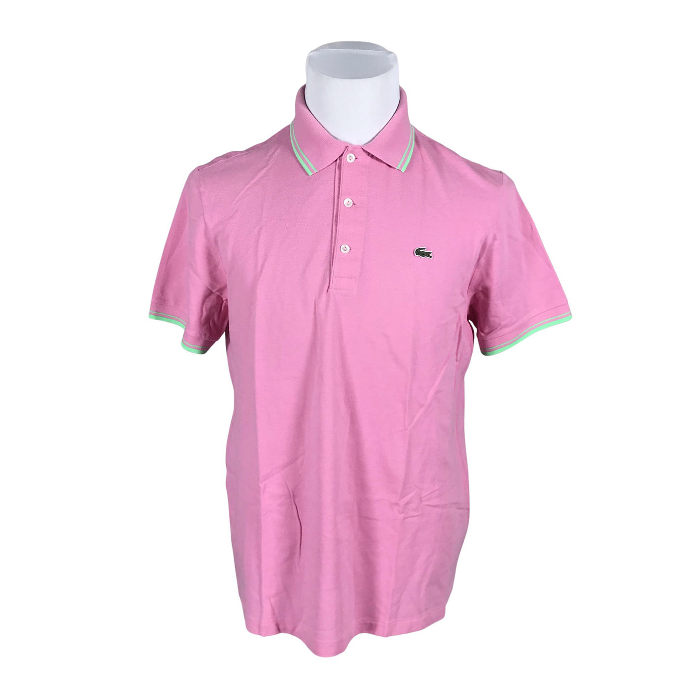 Unisex Lacoste - Polo shirt, size M - Light pink (1)
