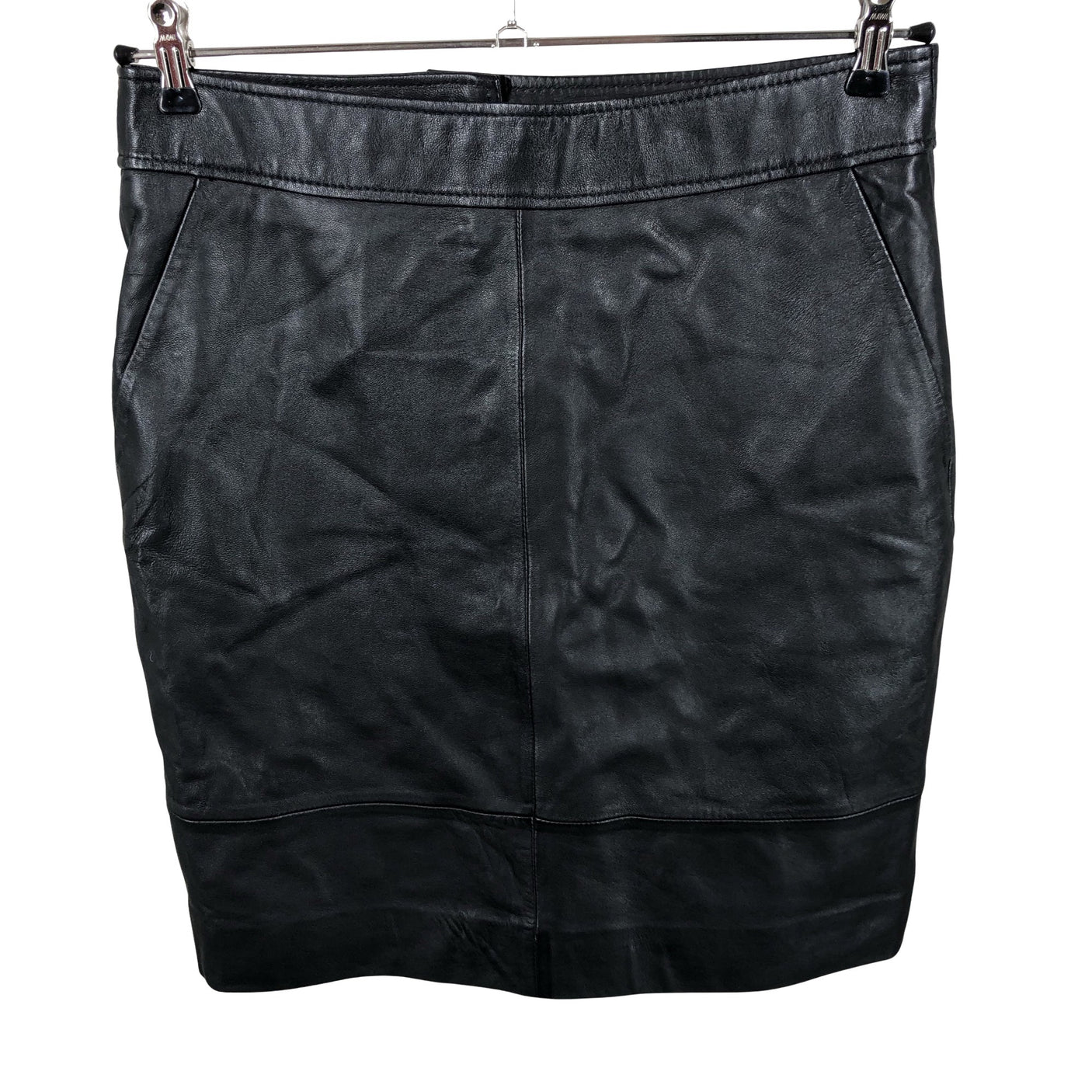 Unisex Second Female - Leather skirt, size 40 - Black (1)