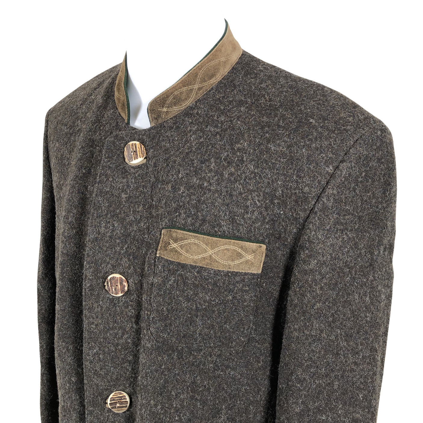 Unisex Lodenfrey - Wool coat, size M - Brown (2)