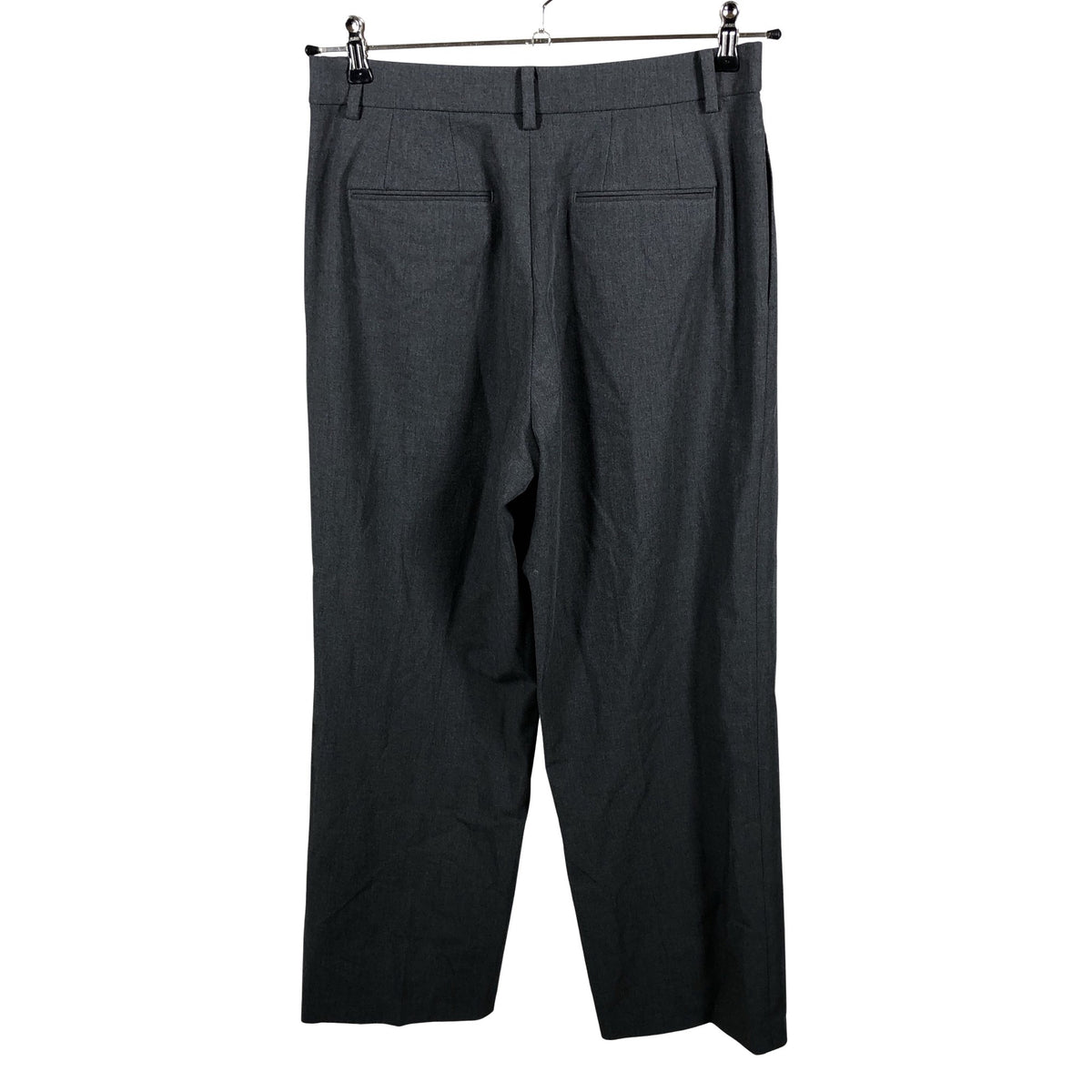 Unisex Uniqlo - Straight leg trousers, size 38 - Gray (4)