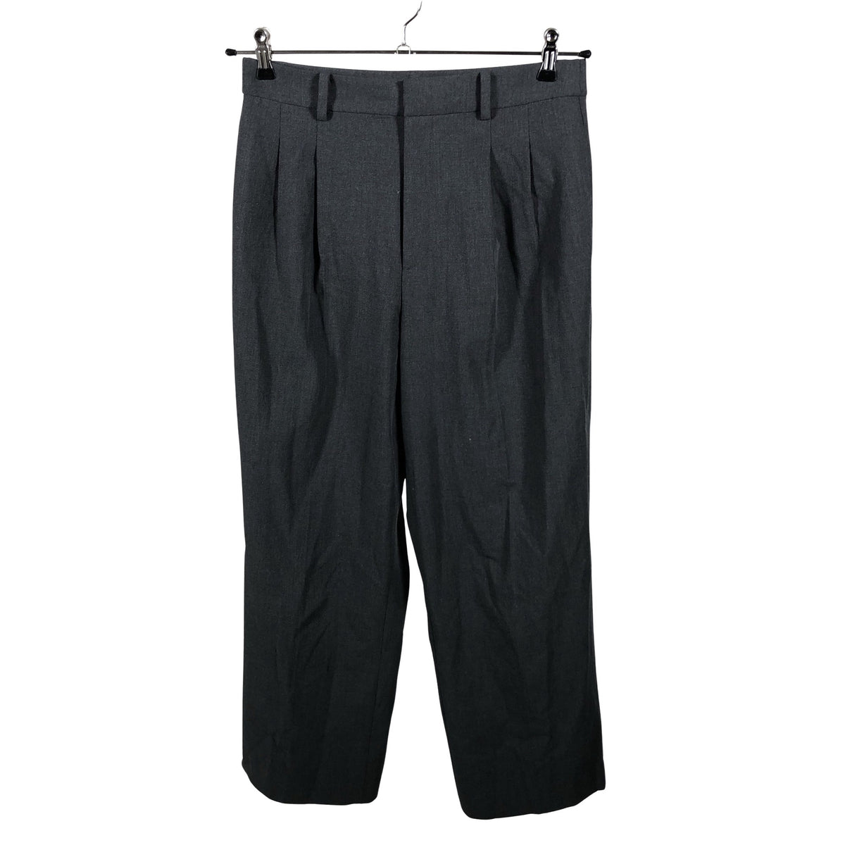 Unisex Uniqlo - Straight leg trousers, size 38 - Gray (1)