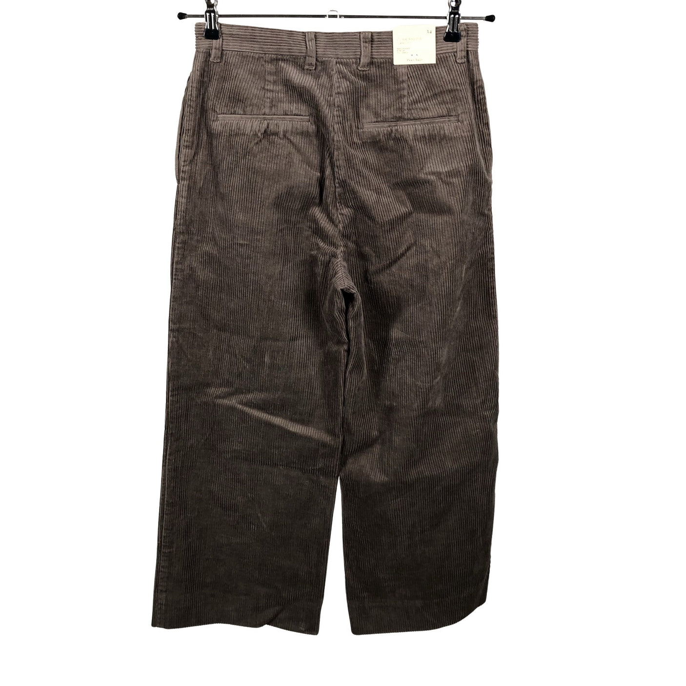 Unisex Part two - Velvet pants, size 34 - Brown (2)