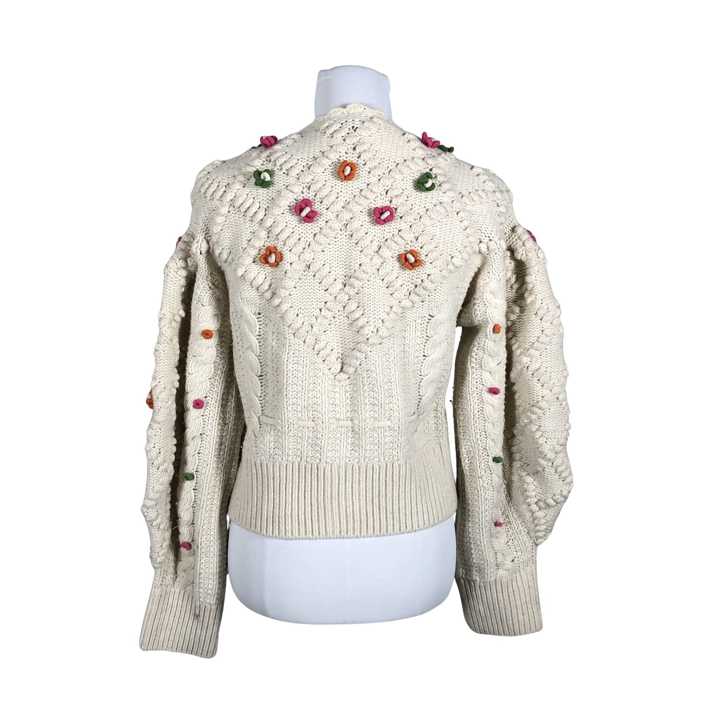Unisex Baum und Pferdgarten - Cardigan, size 36 - Natural white (4)