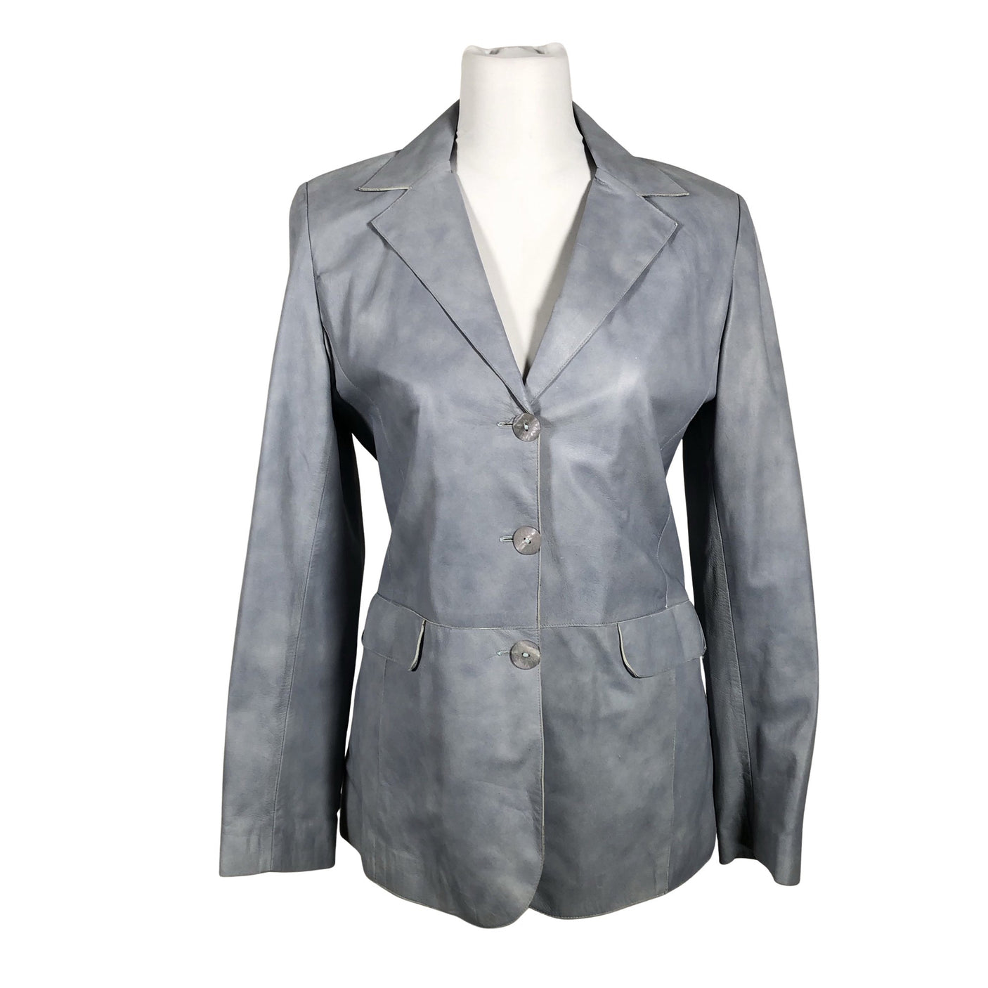 Unisex pellessimo - Leather jacket, size 38 - Light blue (3)