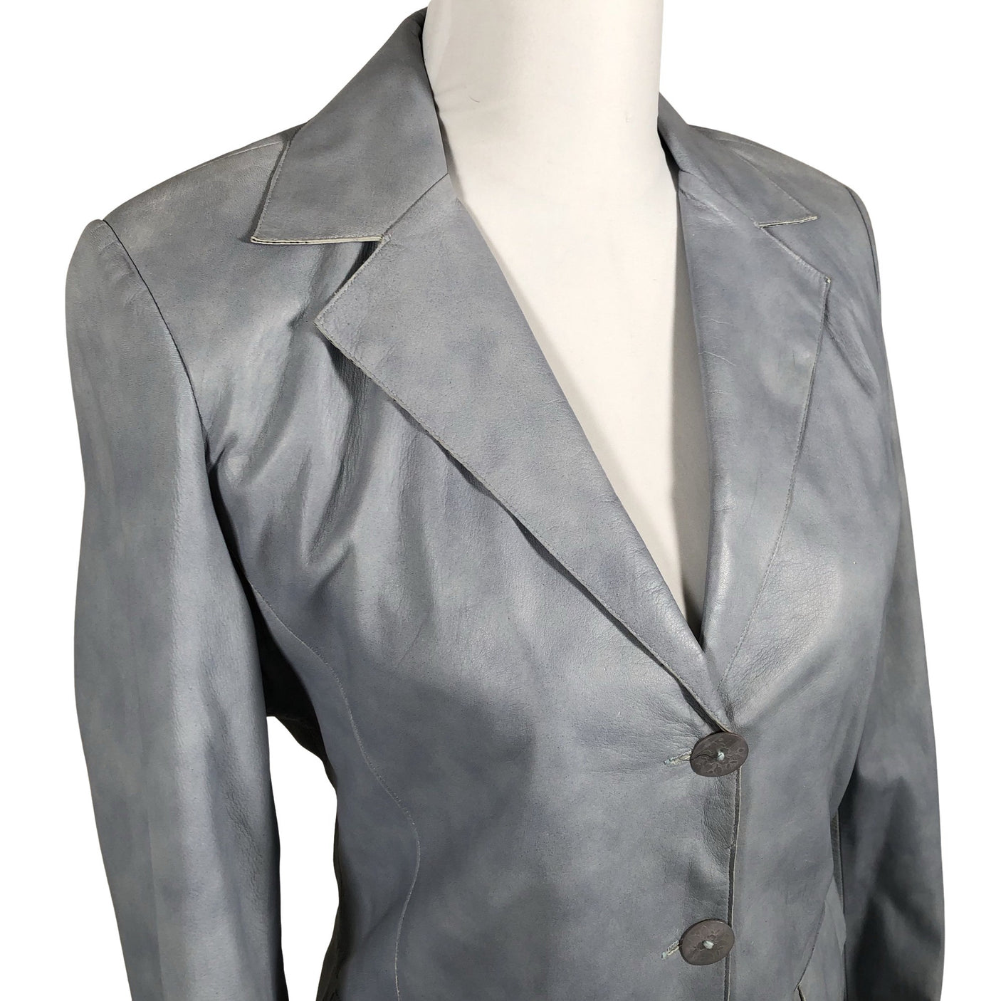 Unisex pellessimo - Leather jacket, size 38 - Light blue (3)