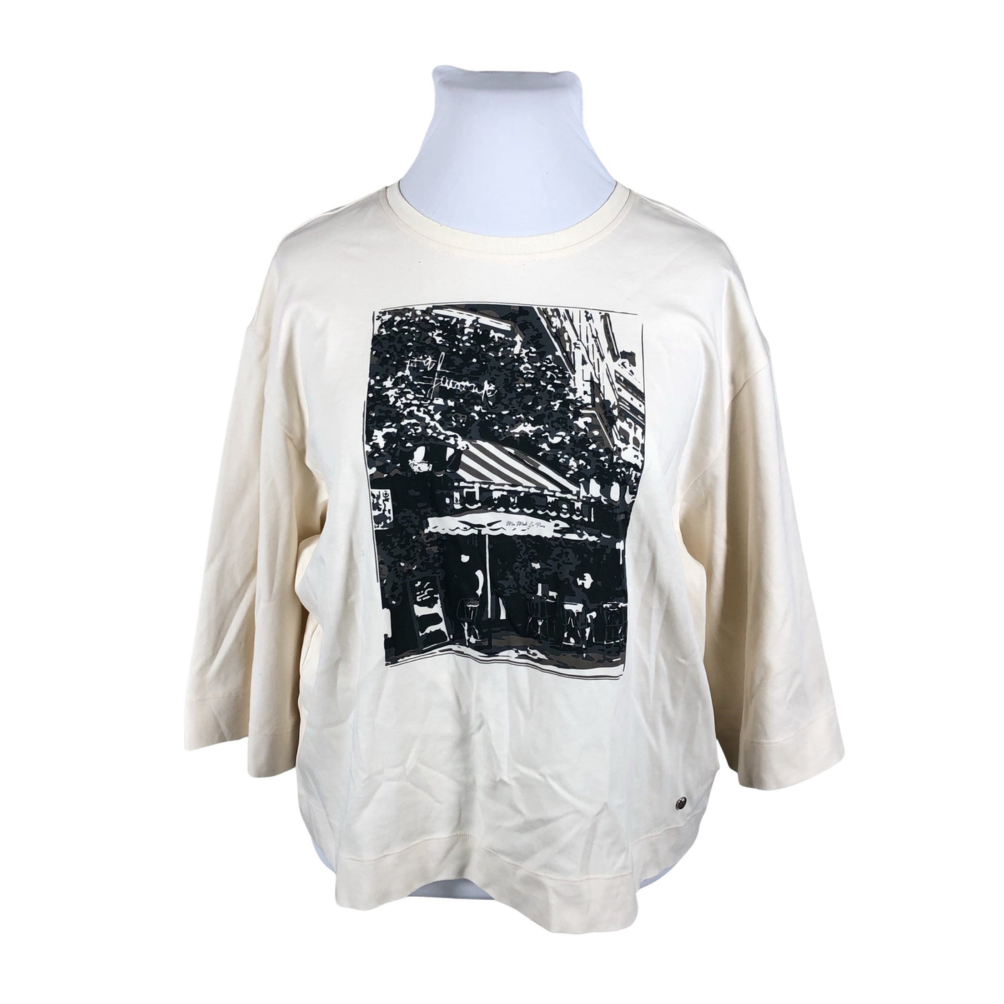 Unisex Mos Mosh - Tricot shirt, size 42 - Natural white (1)
