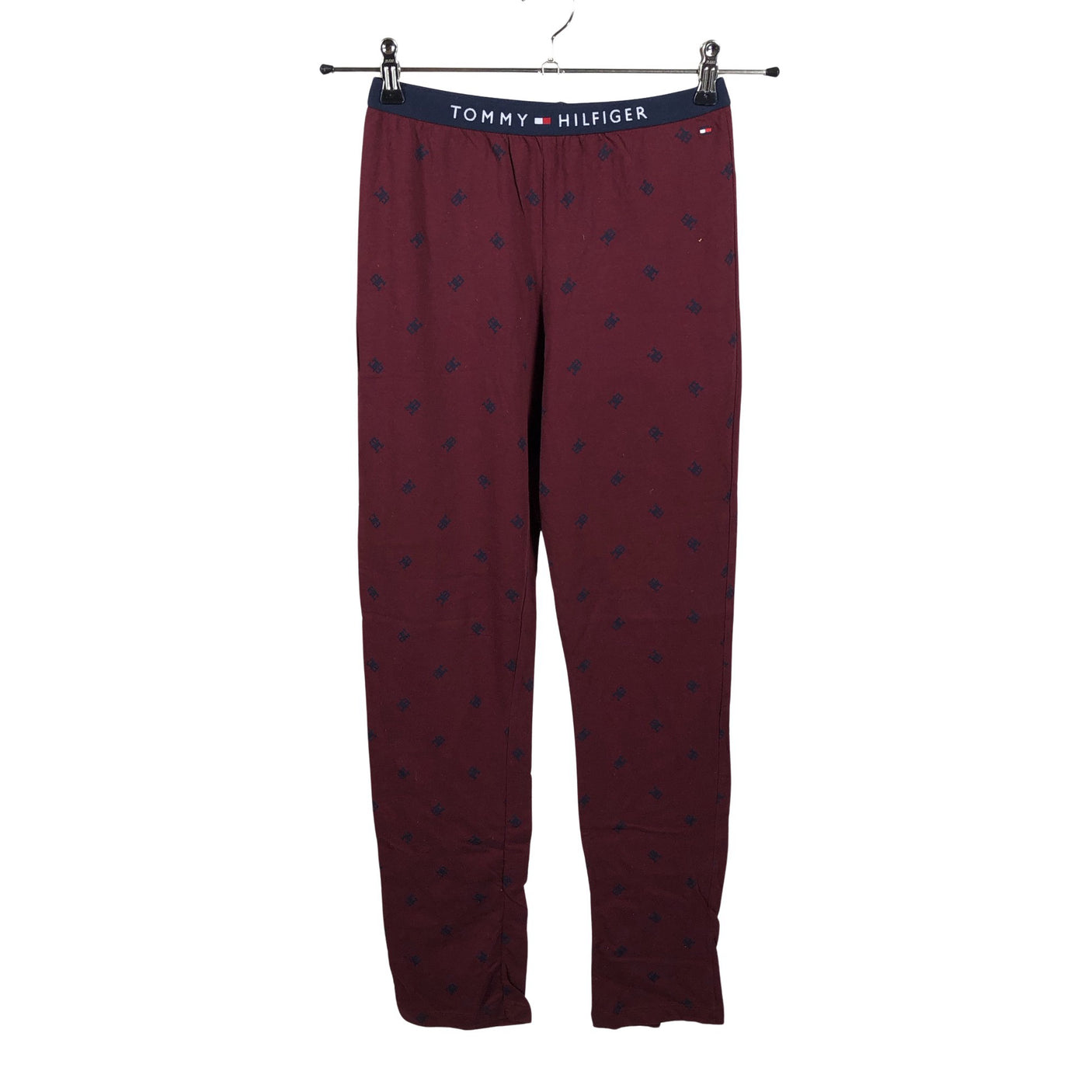 Unisex Tommy Hilfiger - Nightpants, size 170 - 176 - Wine red (1)