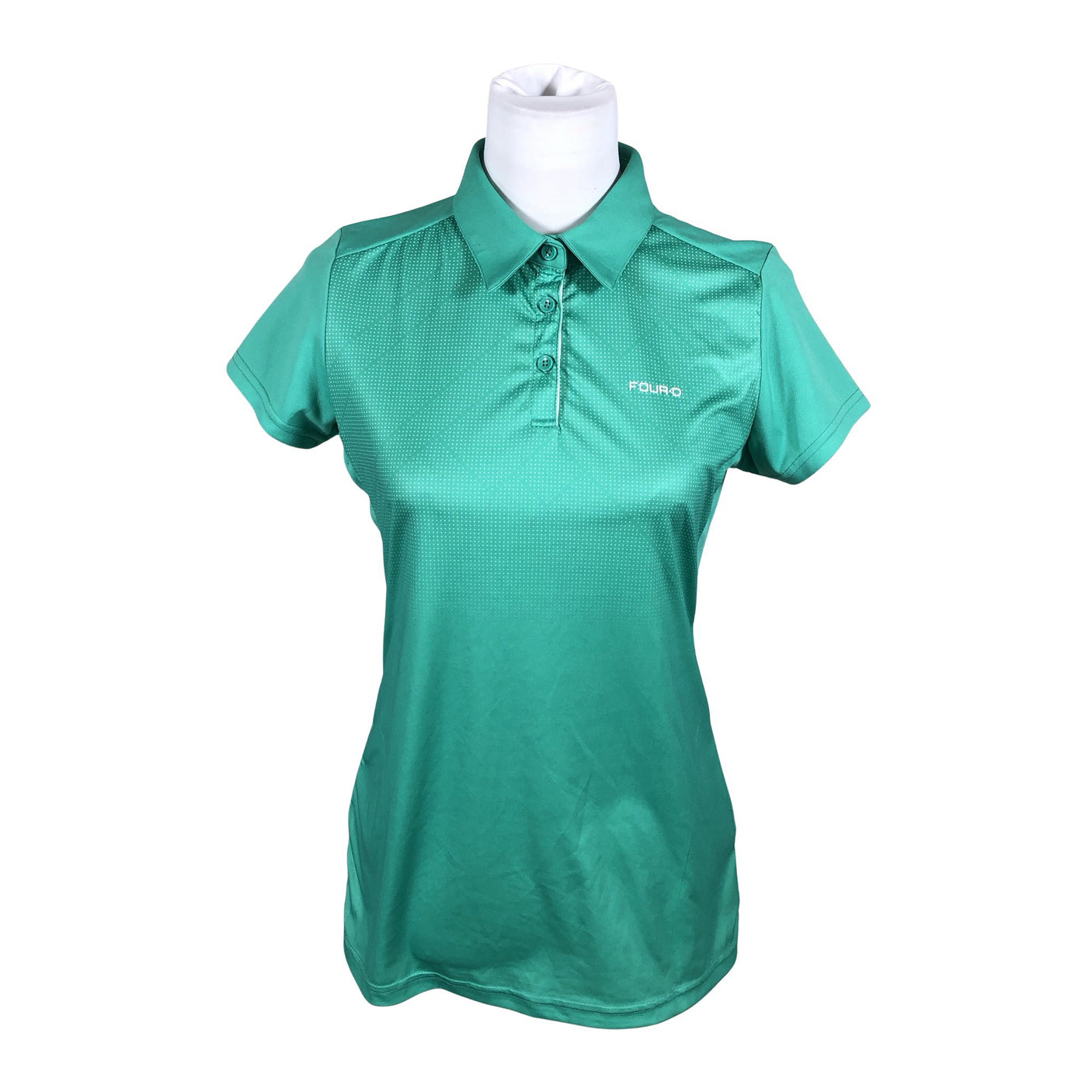 Unisex Four D - Sports shirt, short sleeve, size 40 - Green (1)