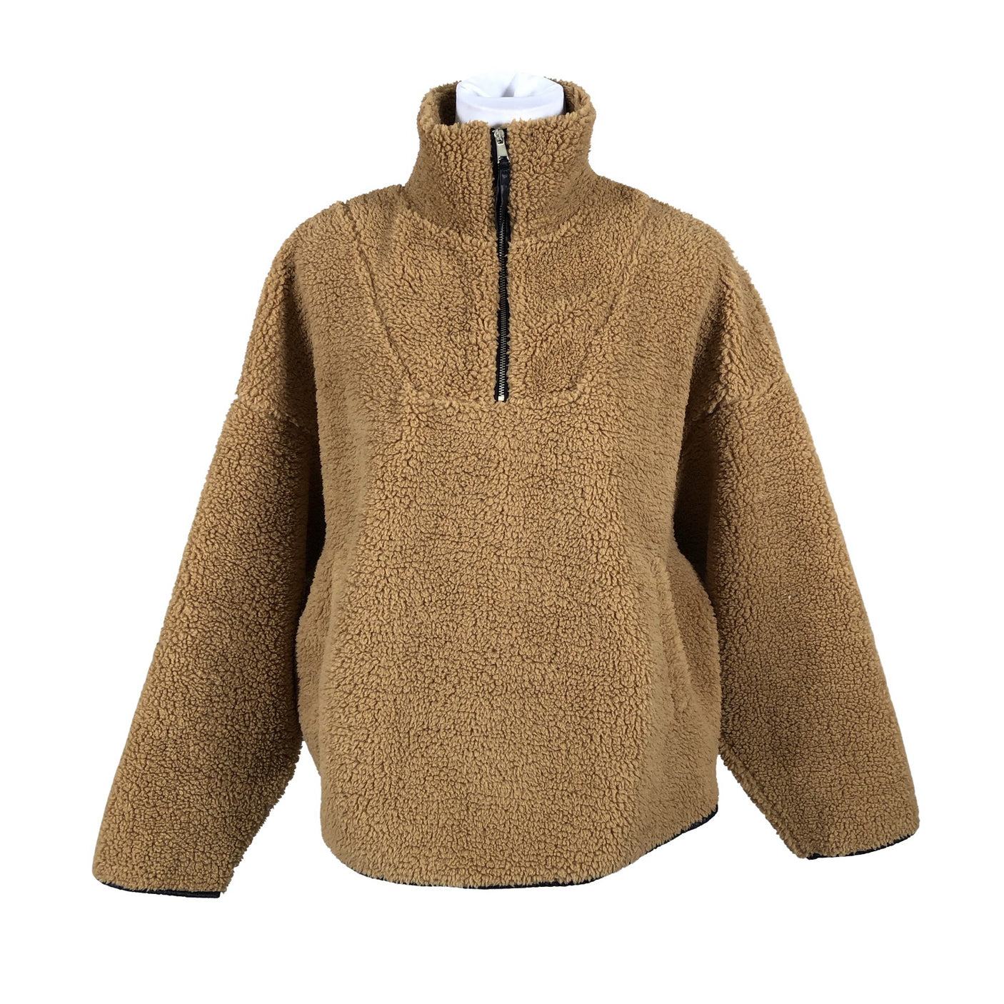 Unisex Esprit - Fleece shirt, size 40 - Brown (1)