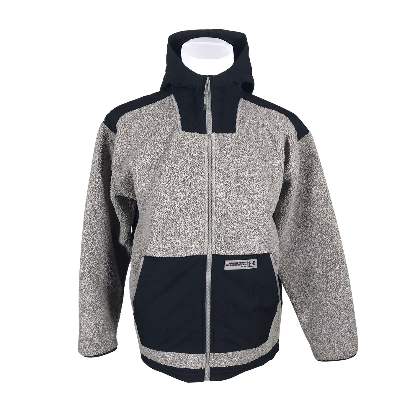 Unisex Under Armour - Fleece jacket, size M - Gray (1)