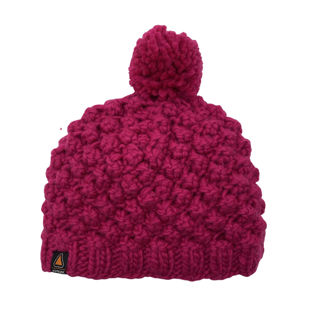 Unisex Icepeak - Winter beanie, size 54 - 56 cm - Pink (1)