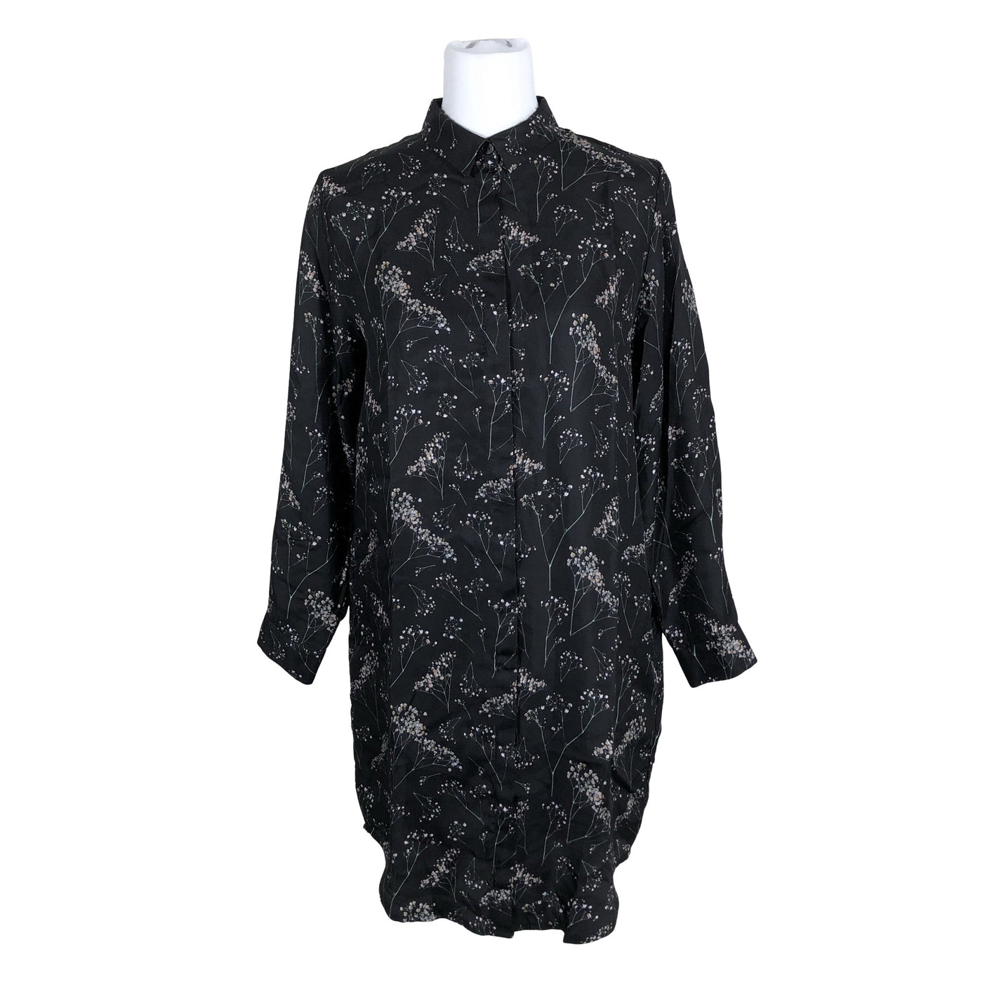 Unisex Uhana Design - Schiffon dress, size 38 - Black (1)