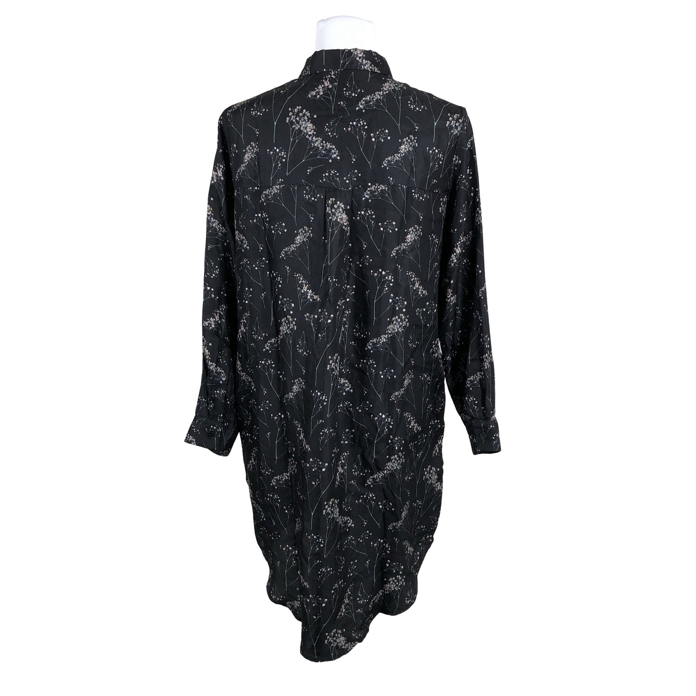 Unisex Uhana Design - Schiffon dress, size 38 - Black (7)