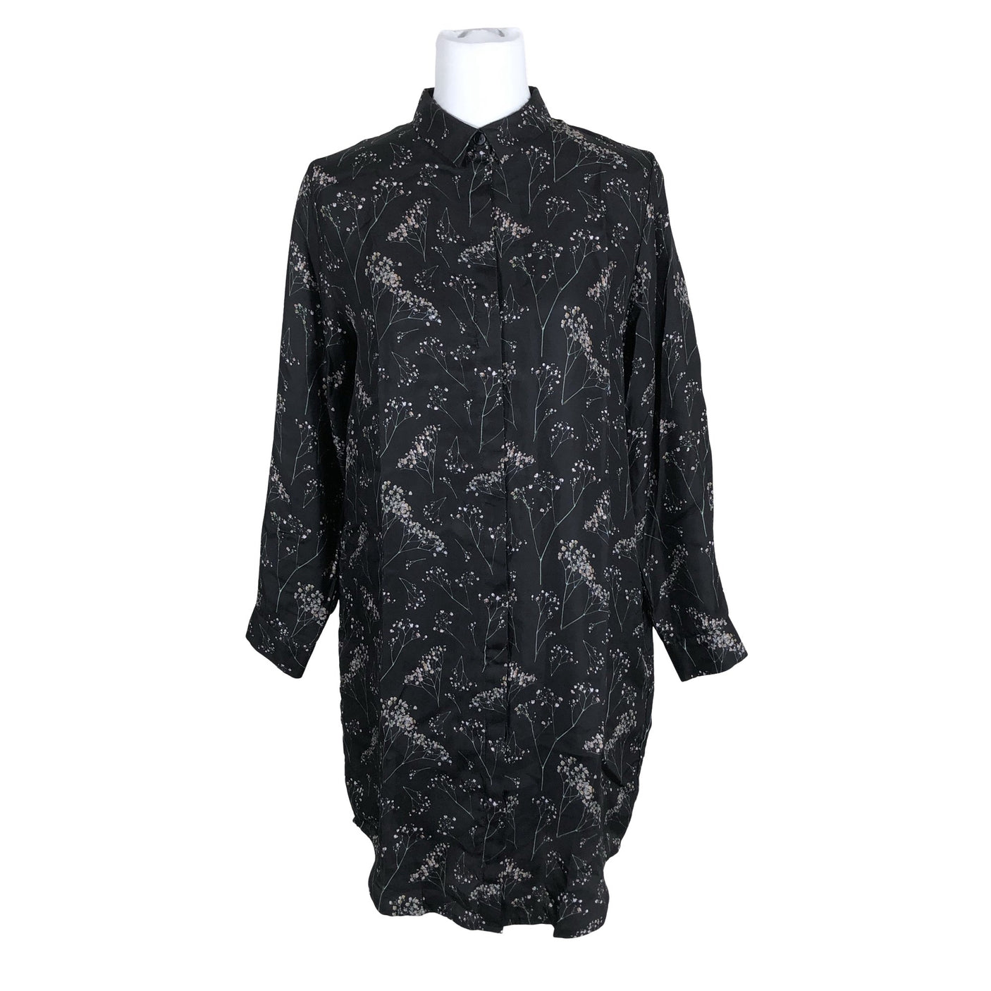 Unisex Uhana Design - Schiffon dress, size 38 - Black (2)