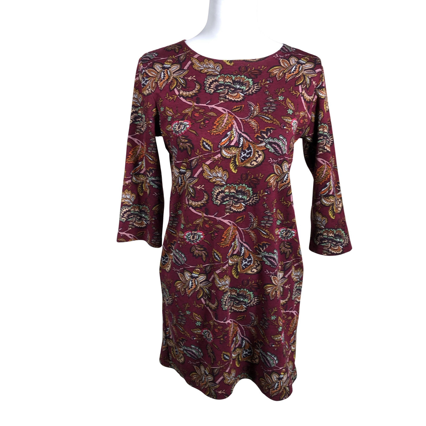 Unisex Nahe - Tricot tunic, size 36 - Wine red (1)