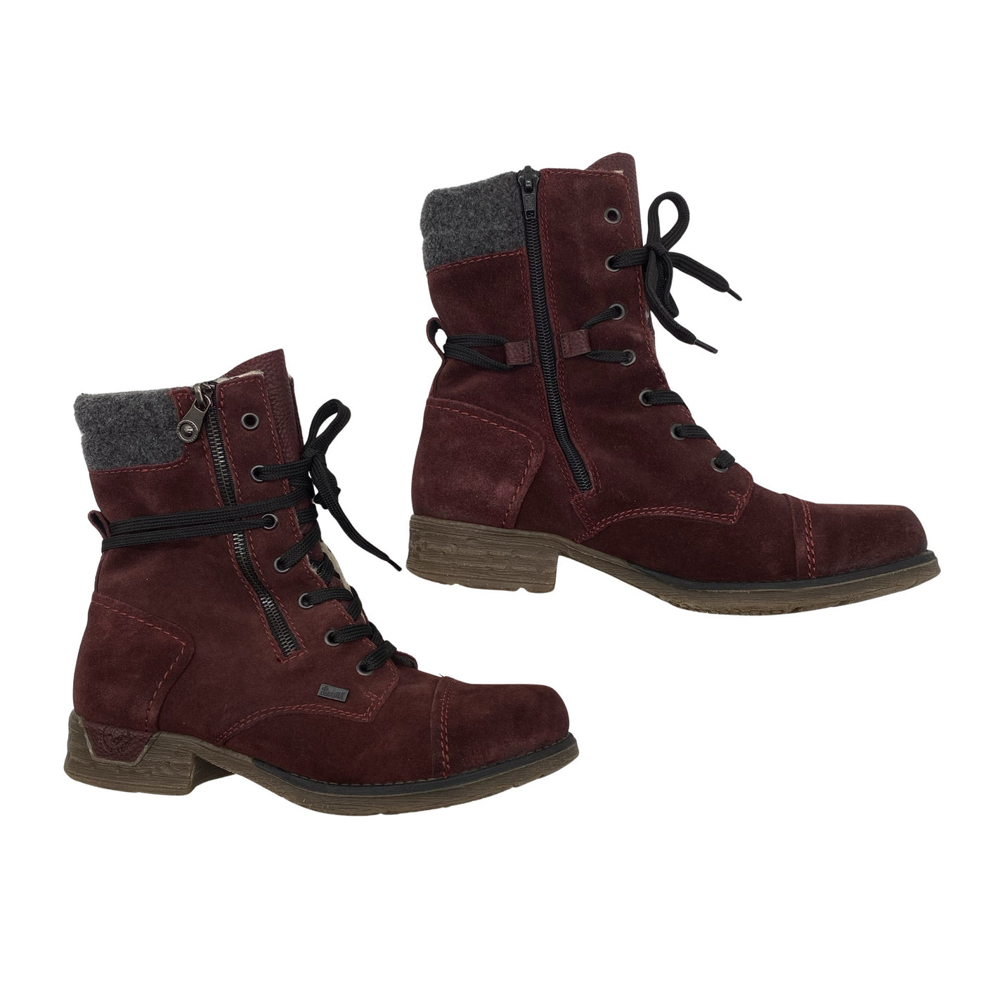 Unisex Rieker - Winter shoes, size 40 - Wine red (1)