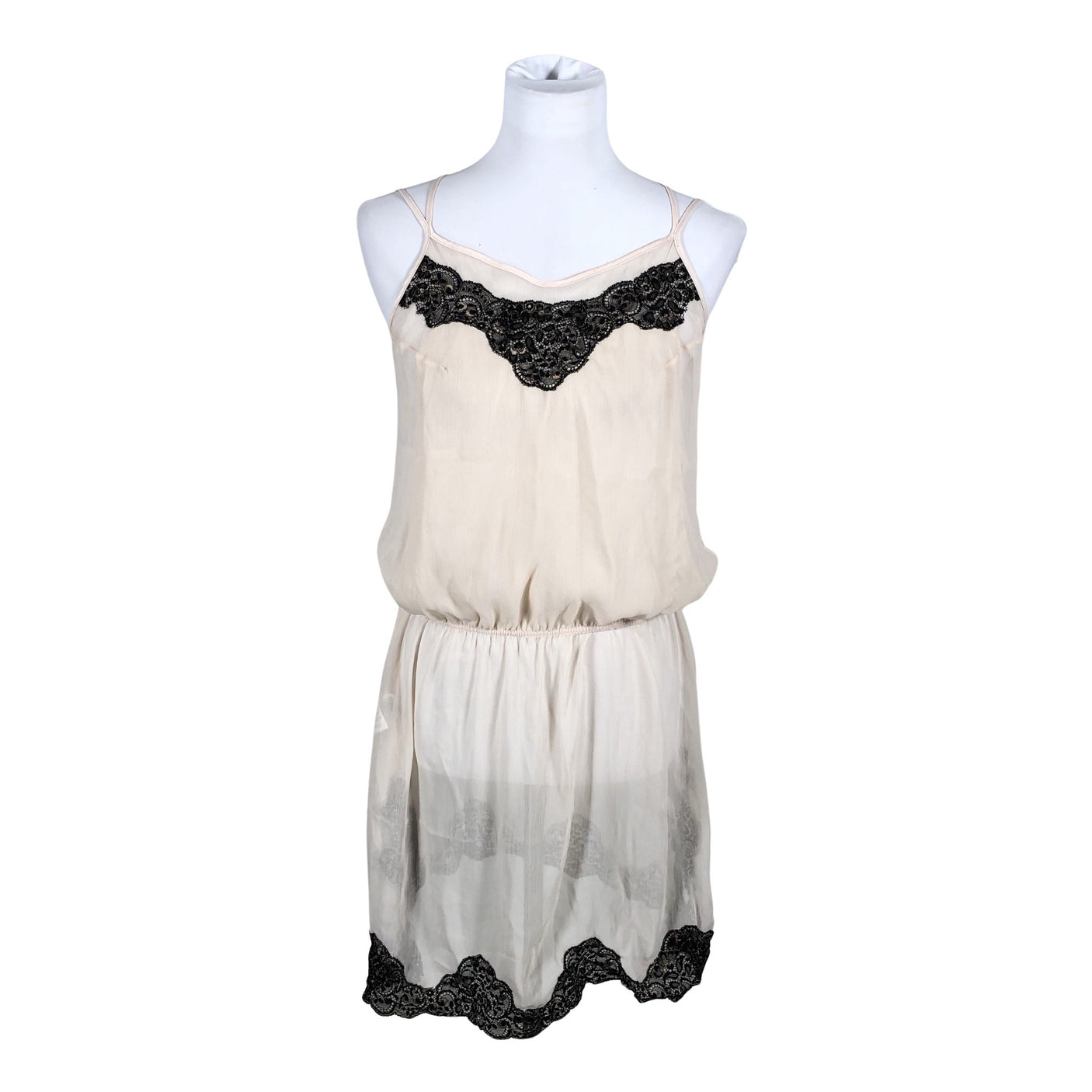 Unisex Coemi - Schiffon dress, size 38 - Light pink (1)