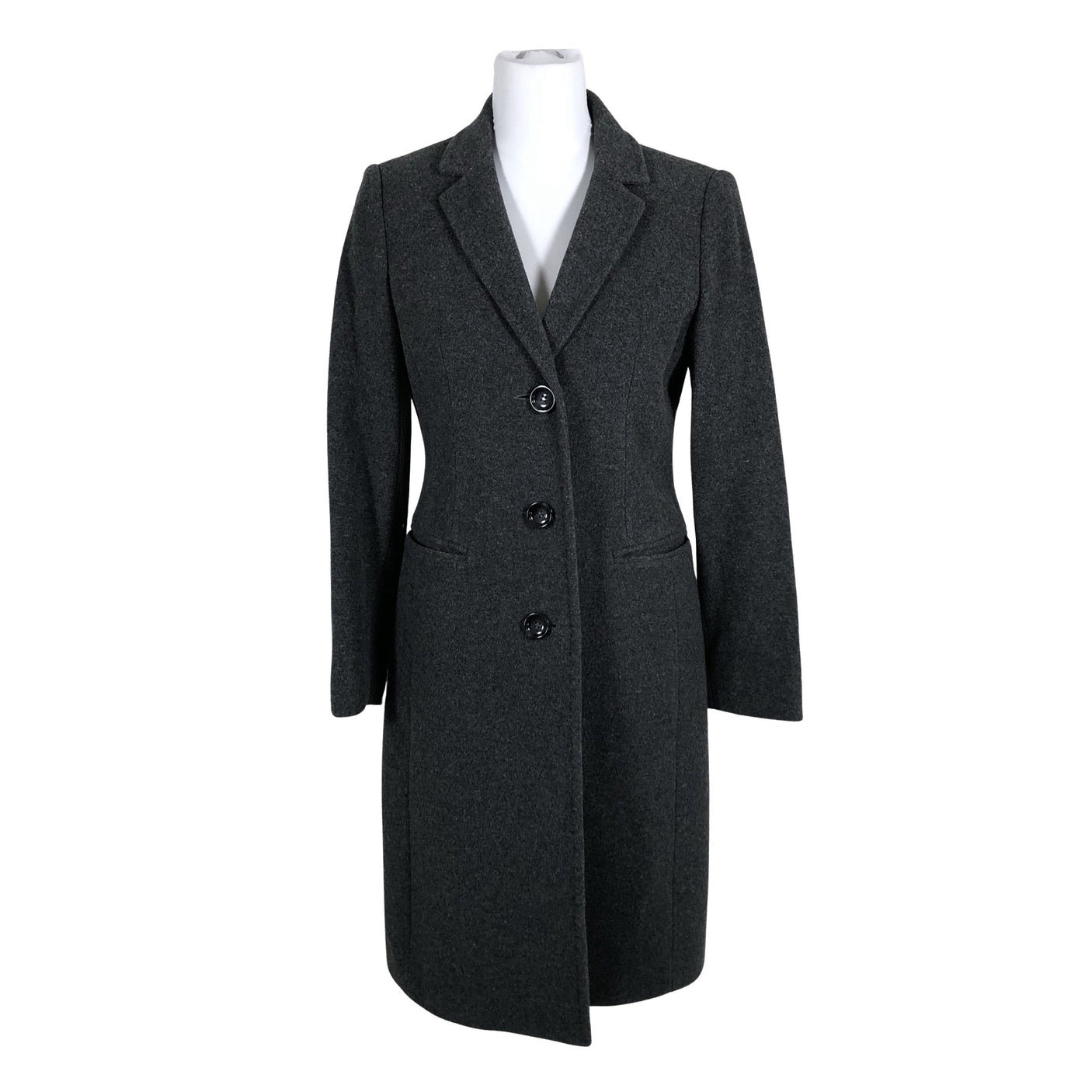 Unisex Ril's - Wool coat, size 34 - Gray (1)