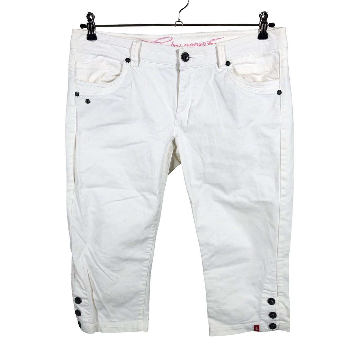 Unisex Esprit - Capri jeans, size 42 - White (2)