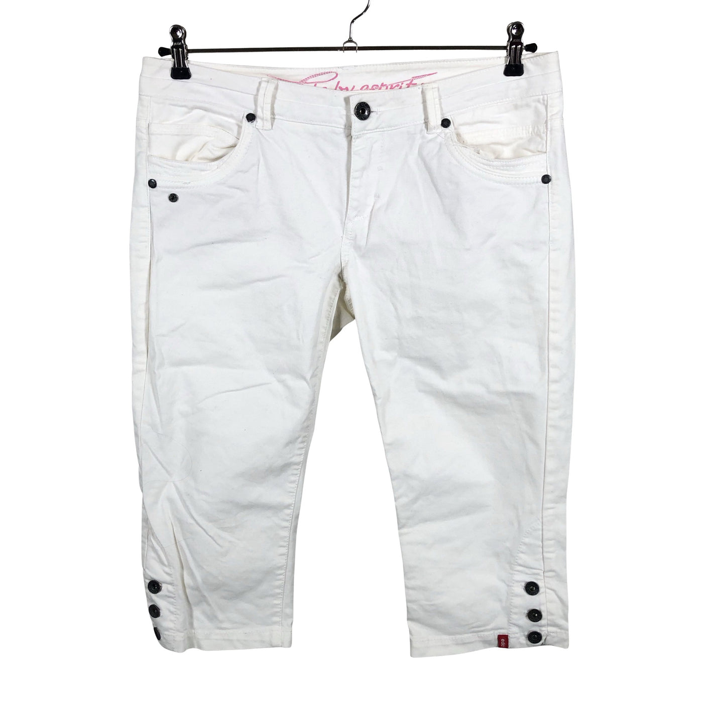 Unisex Esprit - Capri jeans, size 42 - White (1)
