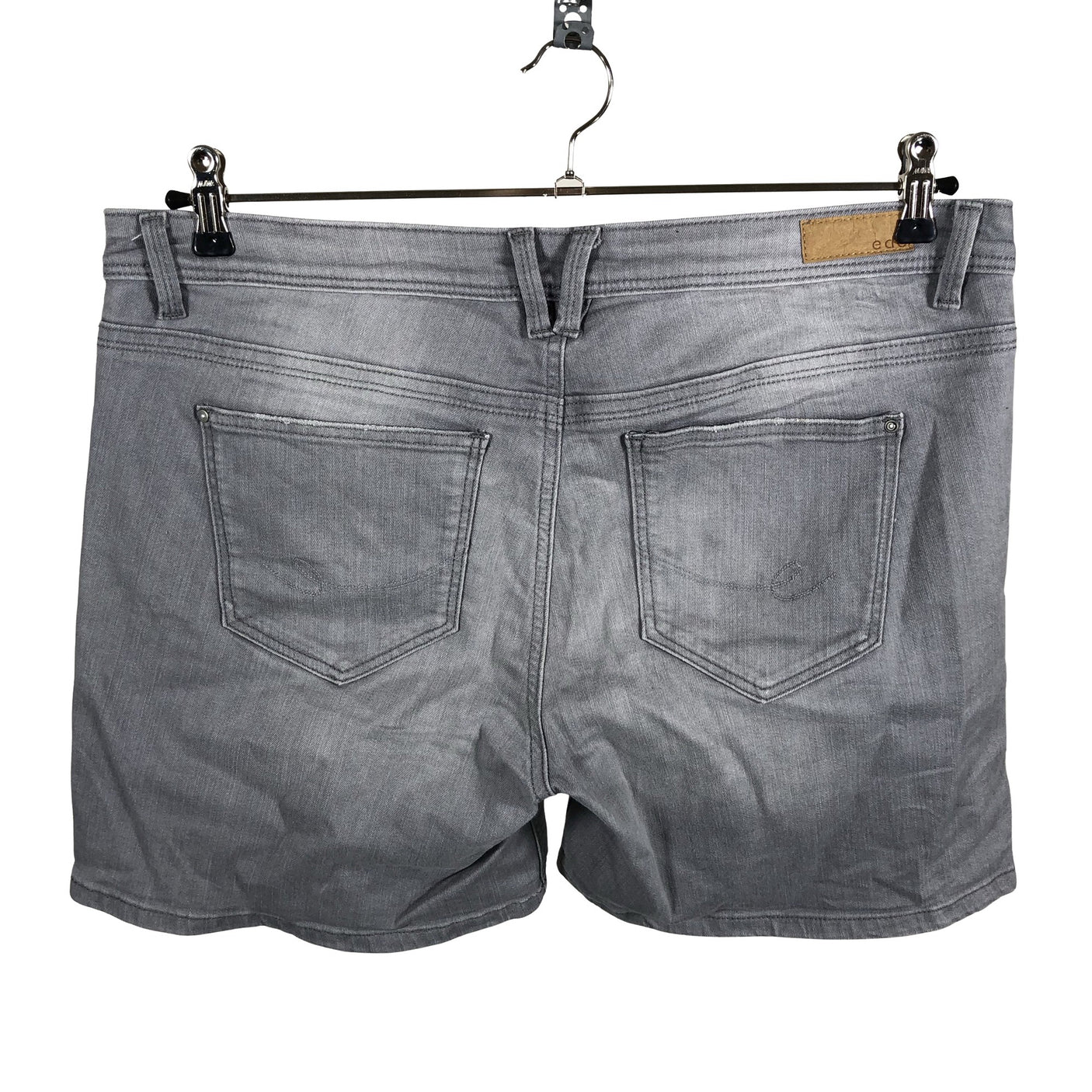 Unisex Esprit - Denim shorts, size W33 - Gray (5)