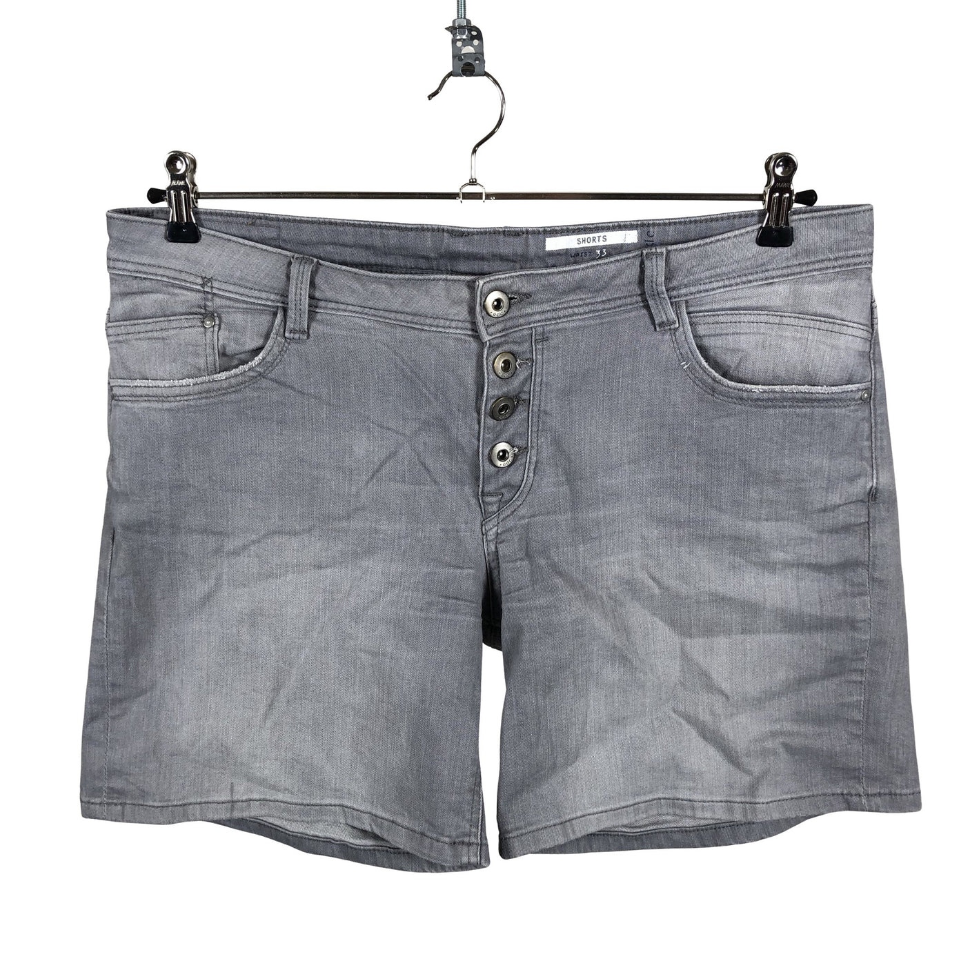 Unisex Esprit - Denim shorts, size W33 - Gray (2)