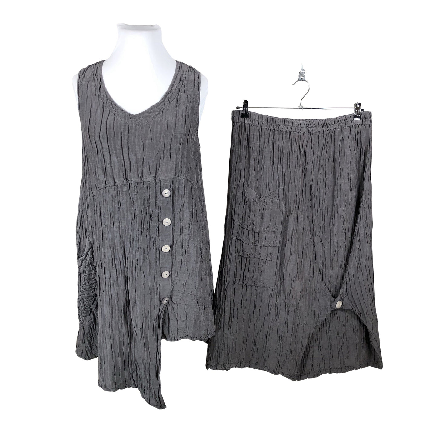 Unisex Grizas - Tunic, size 40 - Gray (1)