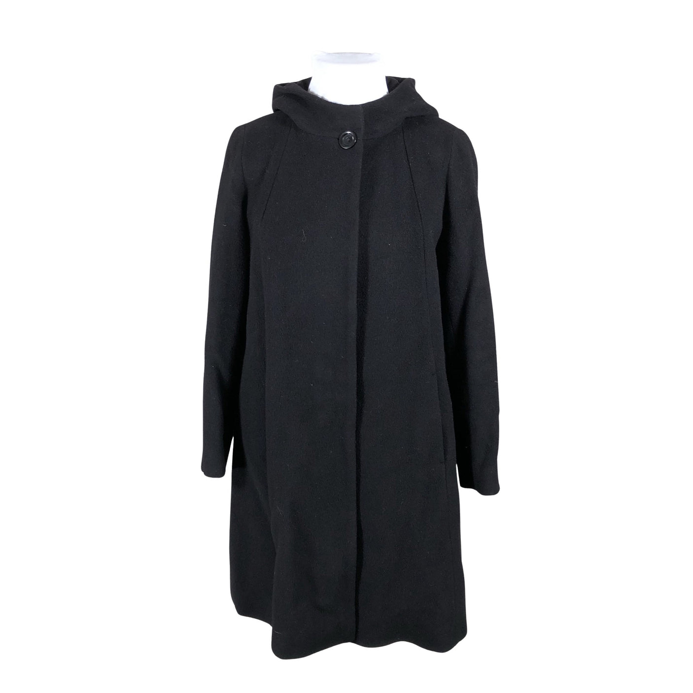 Unisex Cinzia Rocca - Wool coat, size 44 - Black (1)