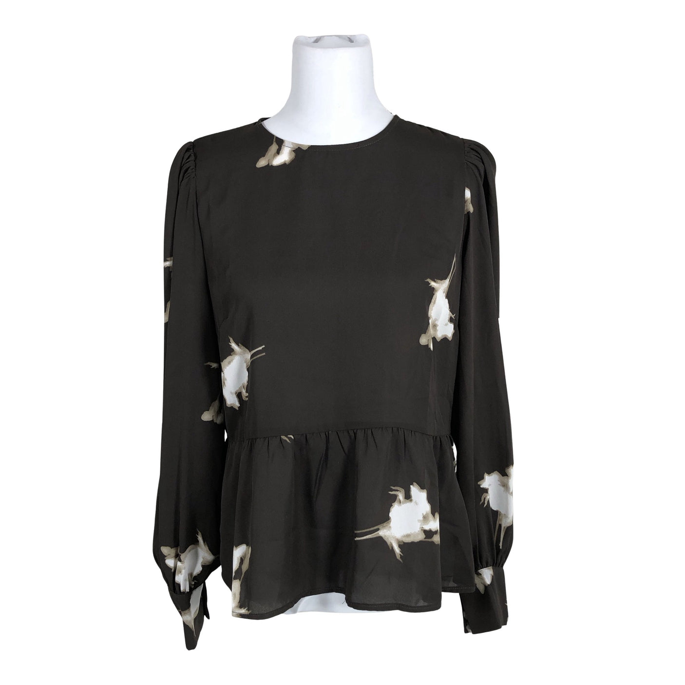 Unisex Modström - Blouse, size 38 - Brown (2)