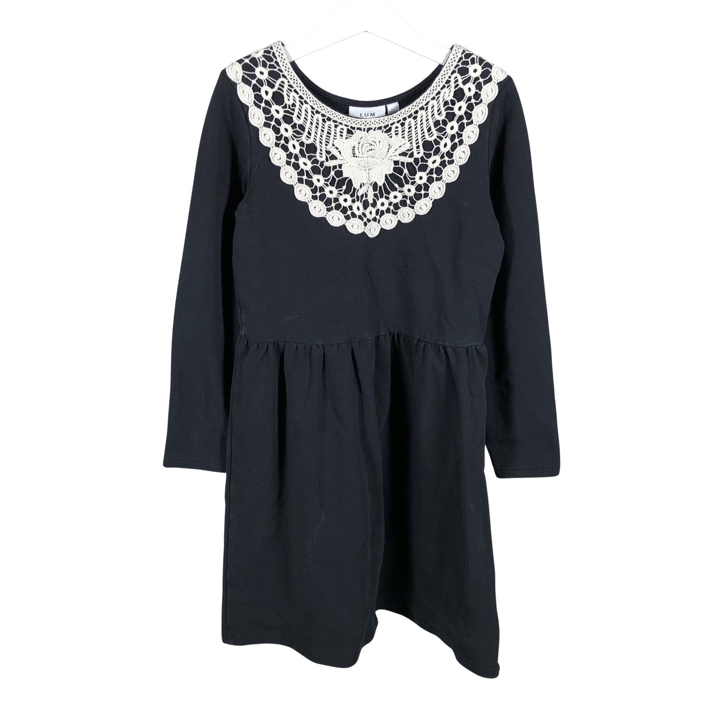 Unisex Lumoan - Tricot dress, size 134 - 140 - Black (1)