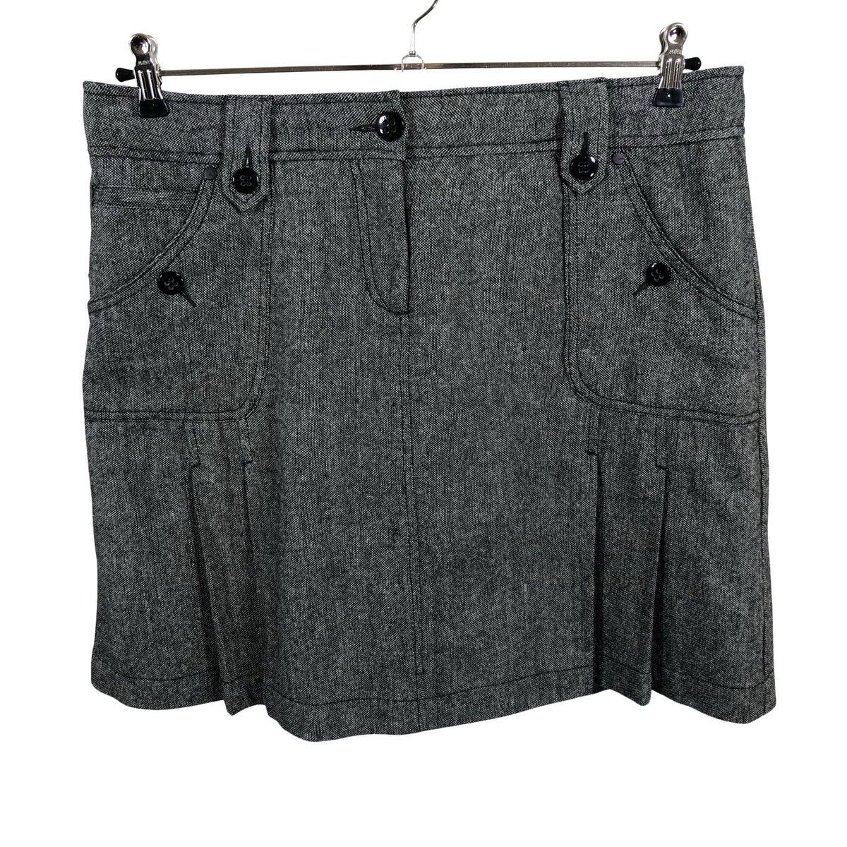 Unisex Esprit - Fabric skirt, size 42 - Gray (2)