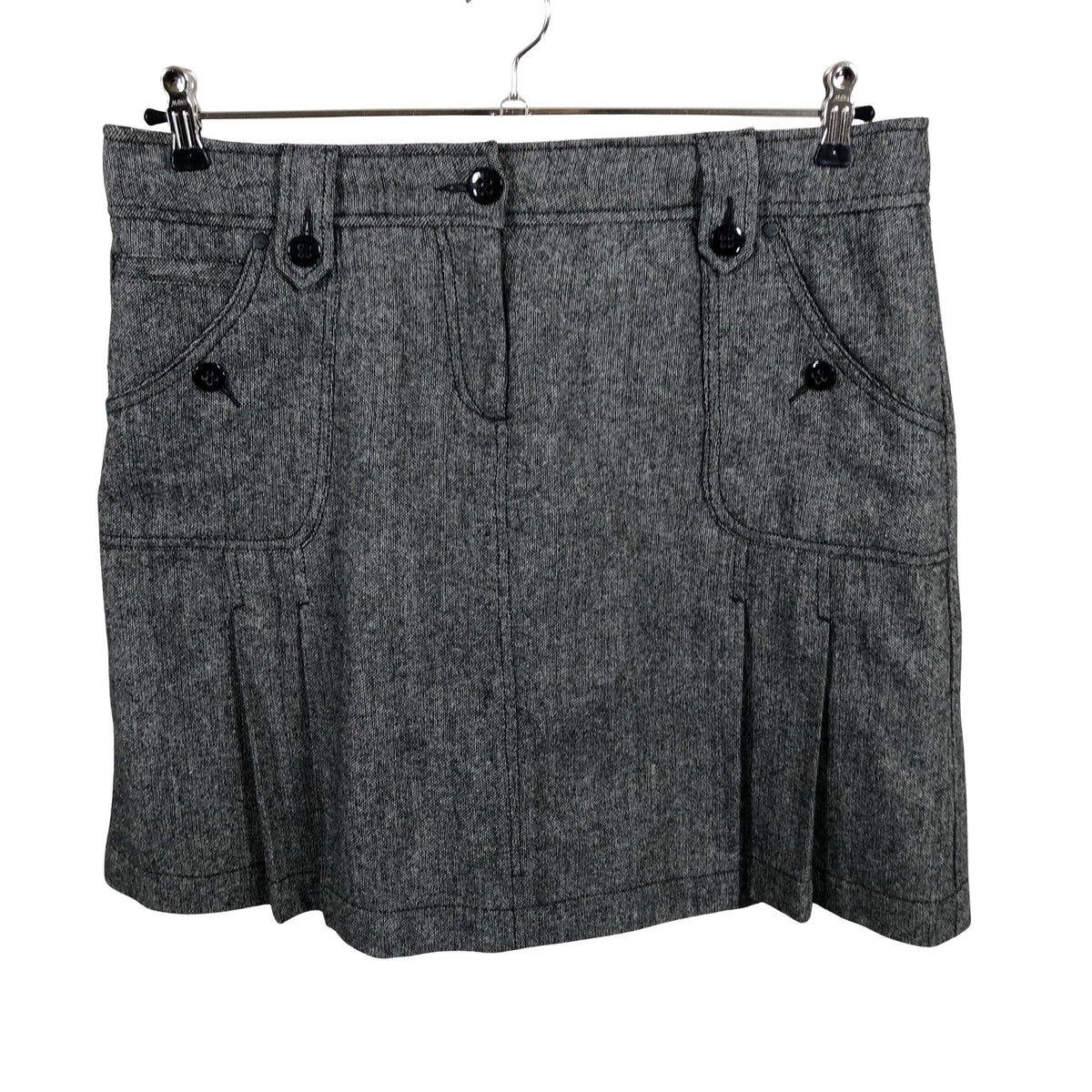 Unisex Esprit - Fabric skirt, size 42 - Gray (1)