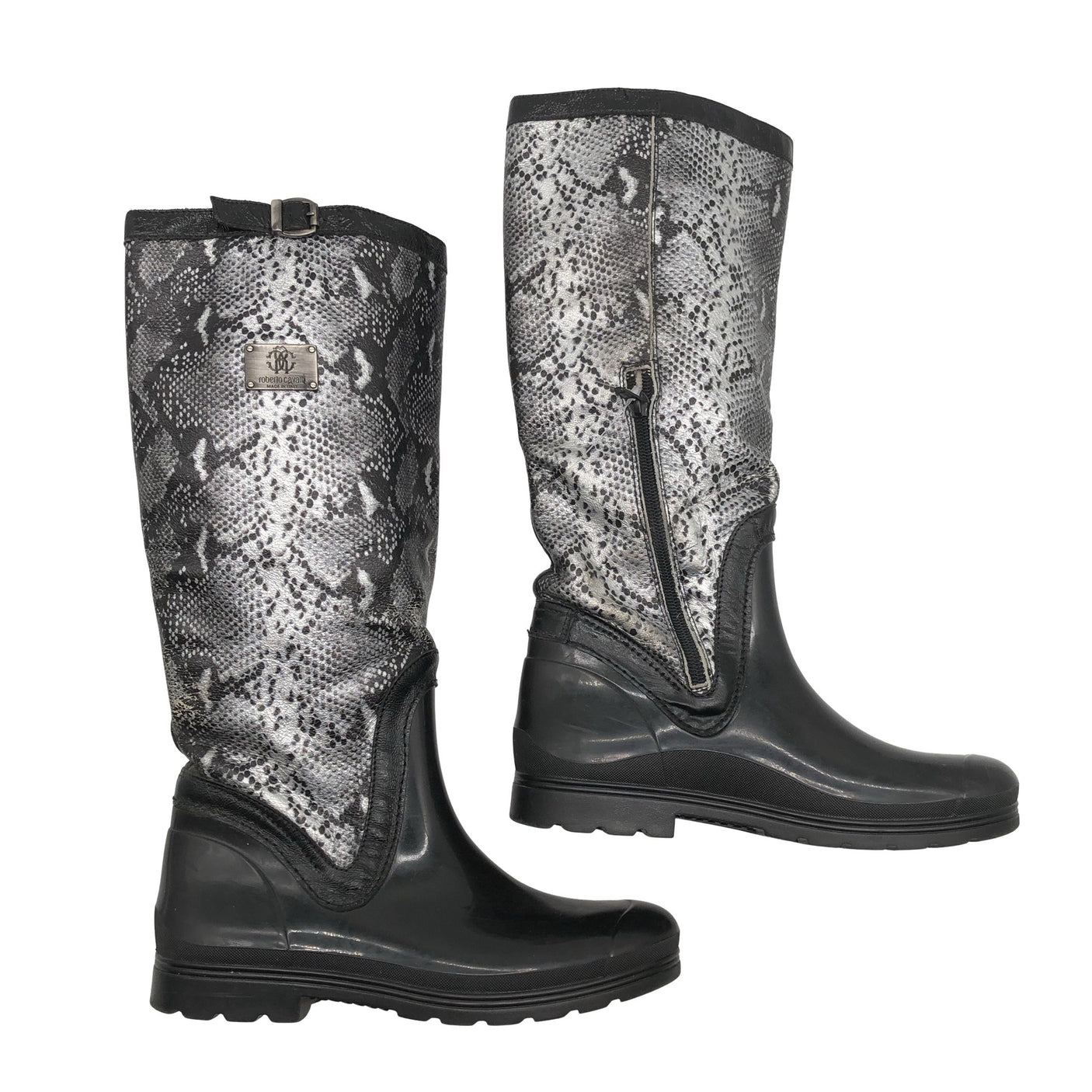 Unisex Roberto Cavalli - Boots, size 37 - Black (1)