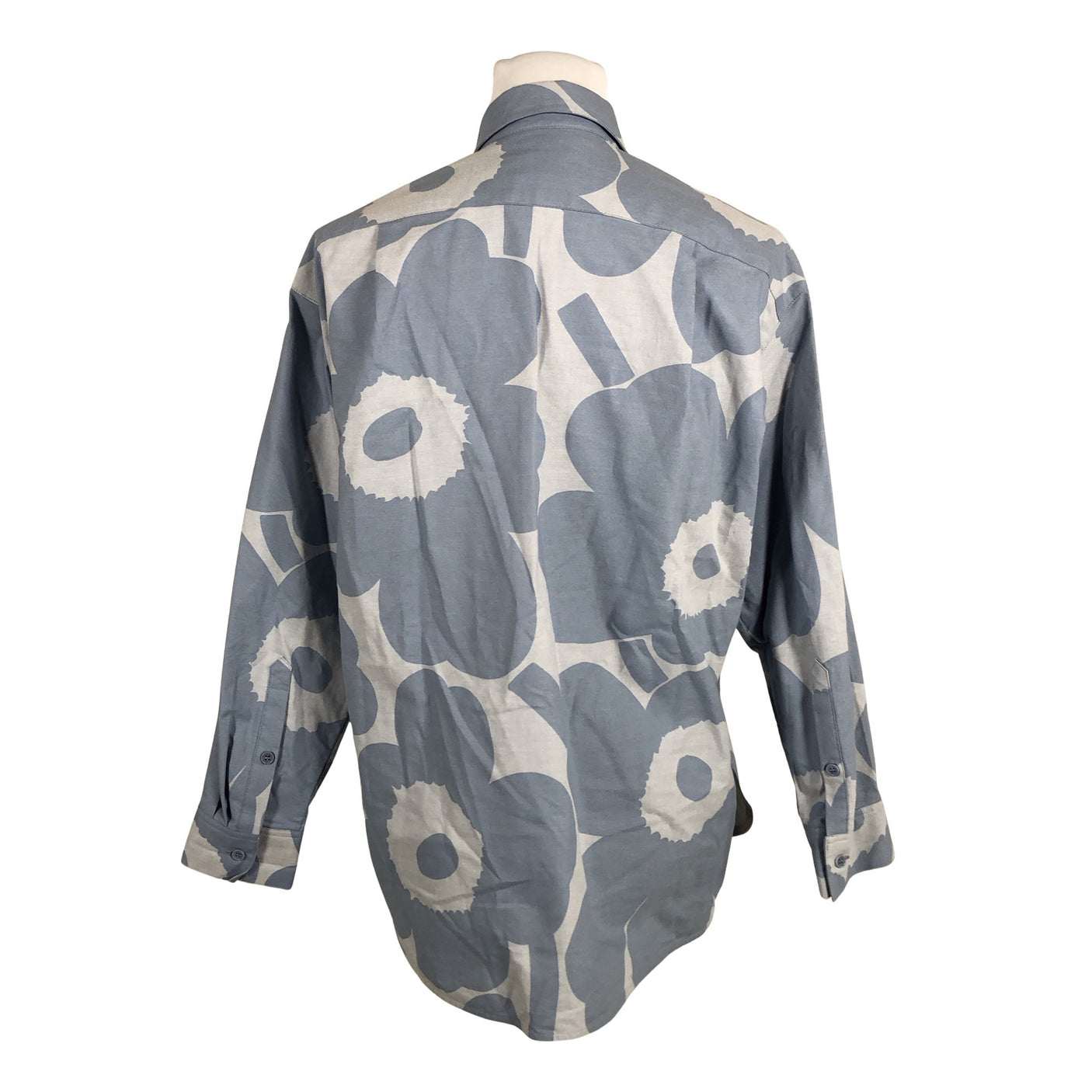 Unisex Marimekko - Collared shirt, size 34 - Blue (4)