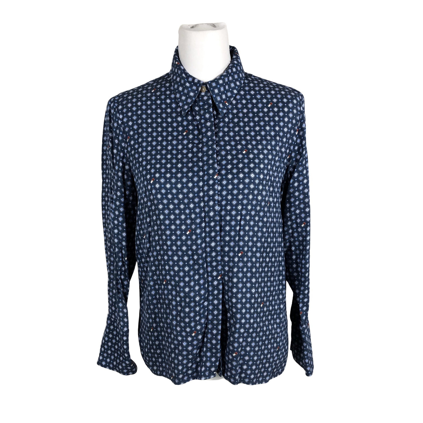 Unisex Tommy Hilfiger - Collared shirt, size 38 - Blue (2)